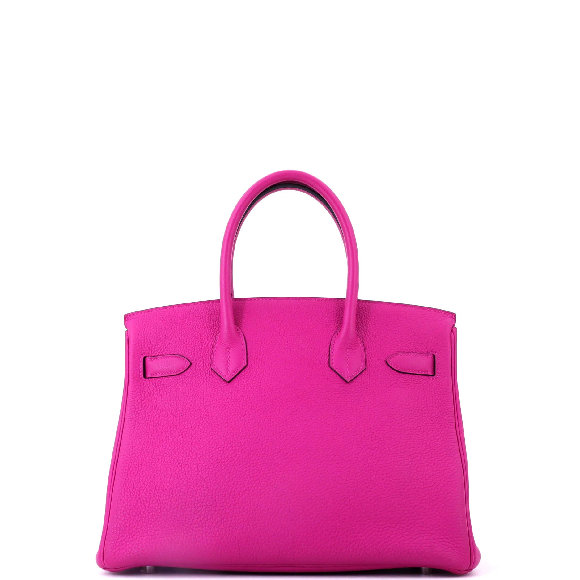 Birkin Handbag Rose Pourpre Togo with Palladium Hardware 30 - Image 3