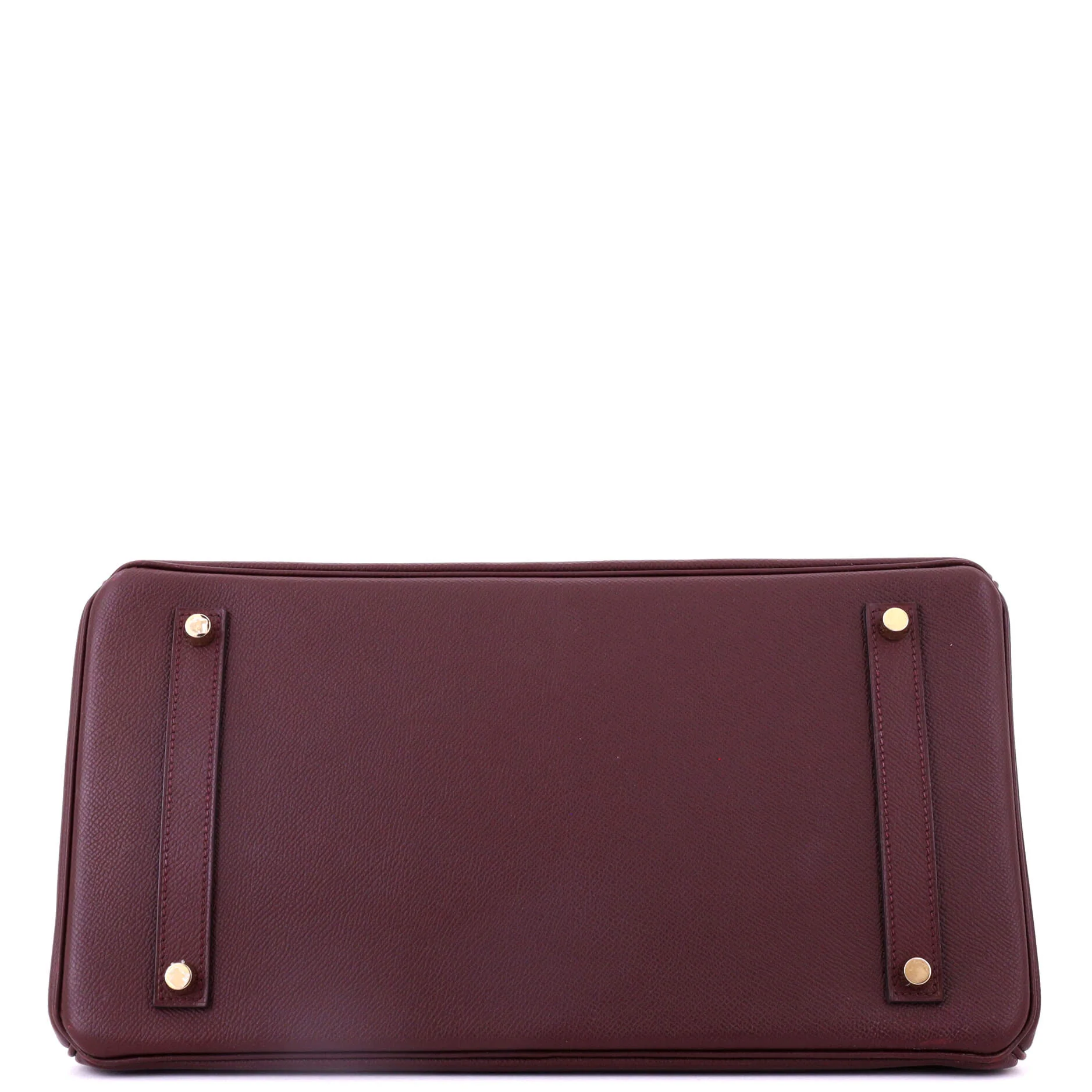 Birkin Handbag Bordeaux Epsom with Gold Hardware 35 - Image 4