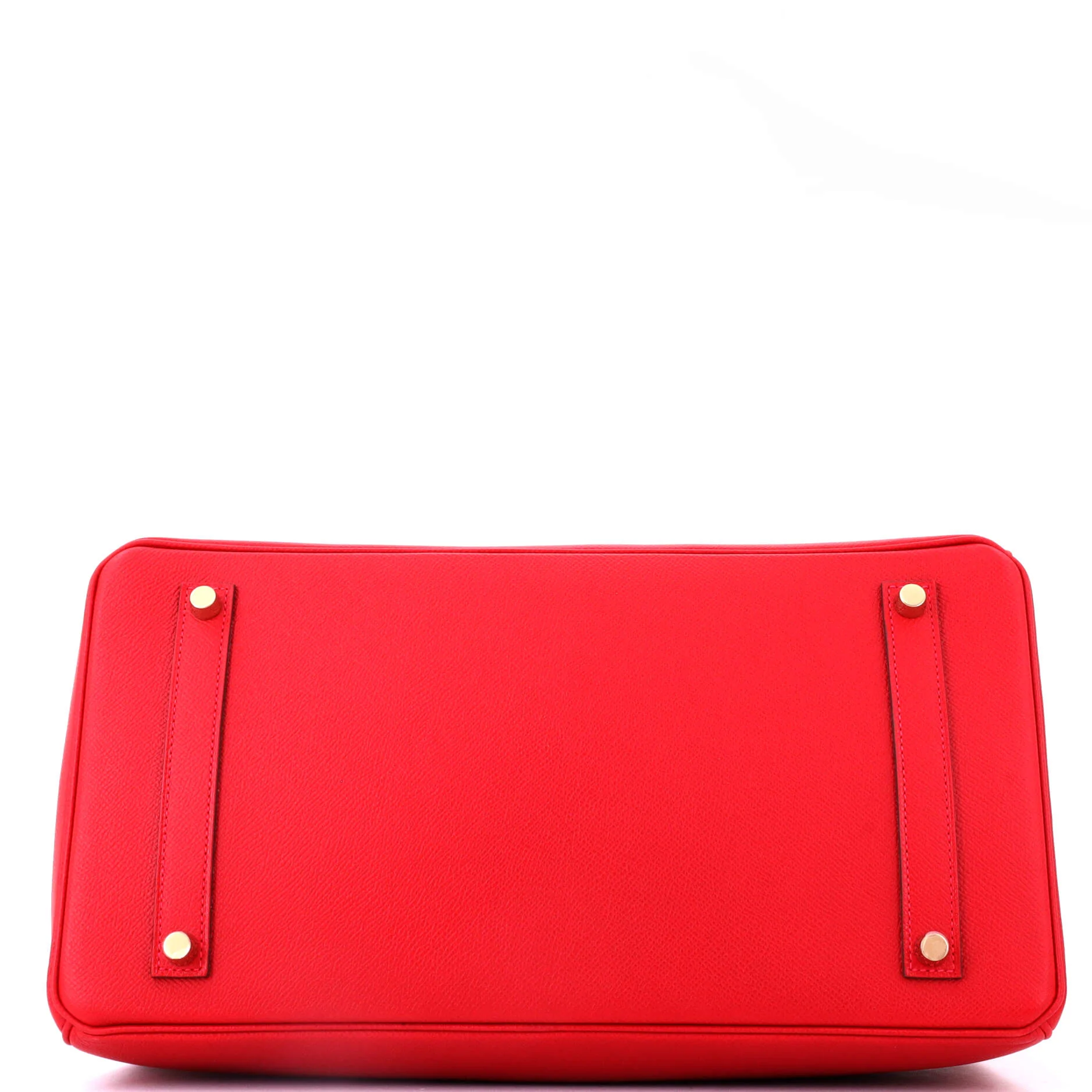 Birkin Handbag Rouge Casaque Epsom with Gold Hardware 35 - Image 5