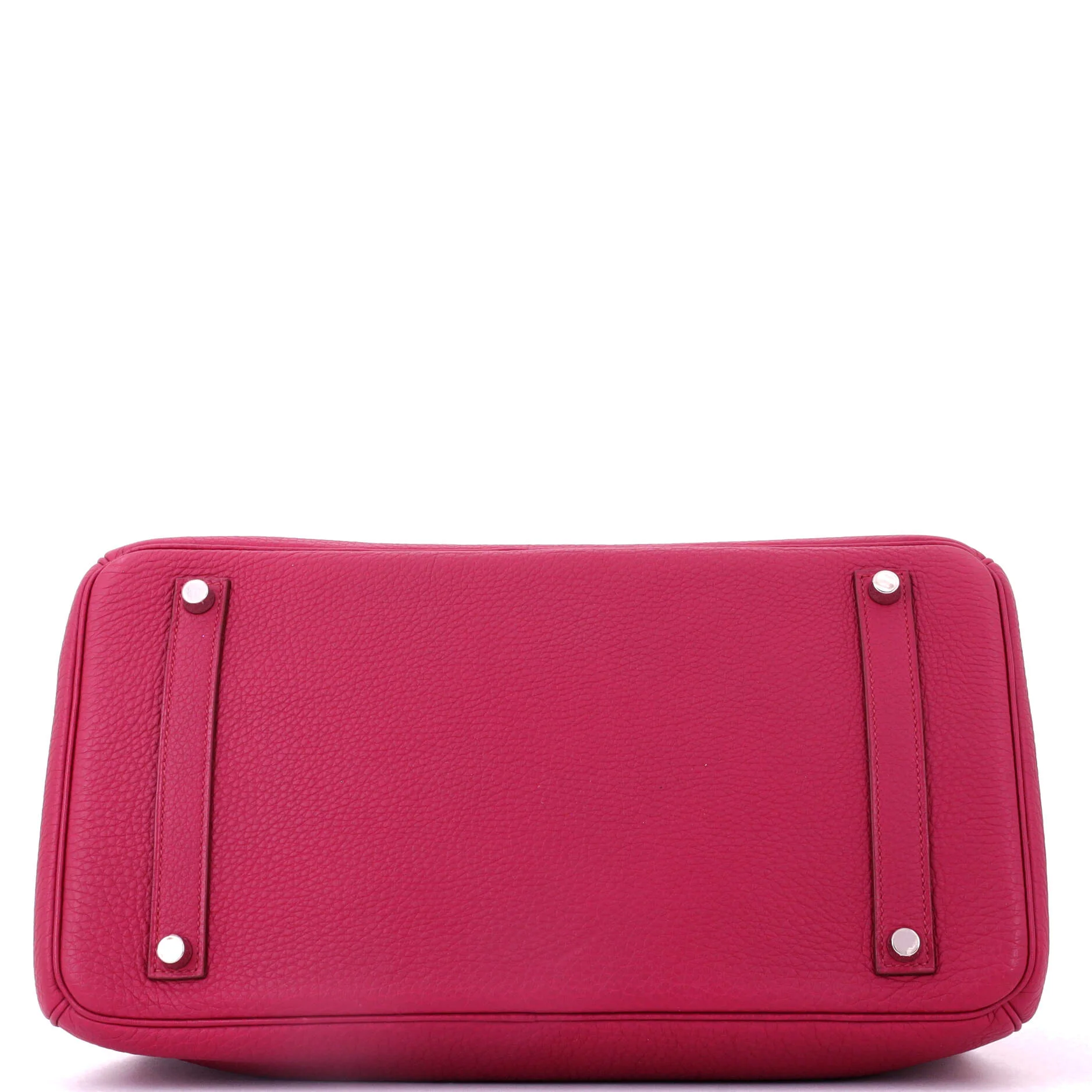 Birkin Handbag Rubis Togo with Palladium Hardware 35 - Image 4