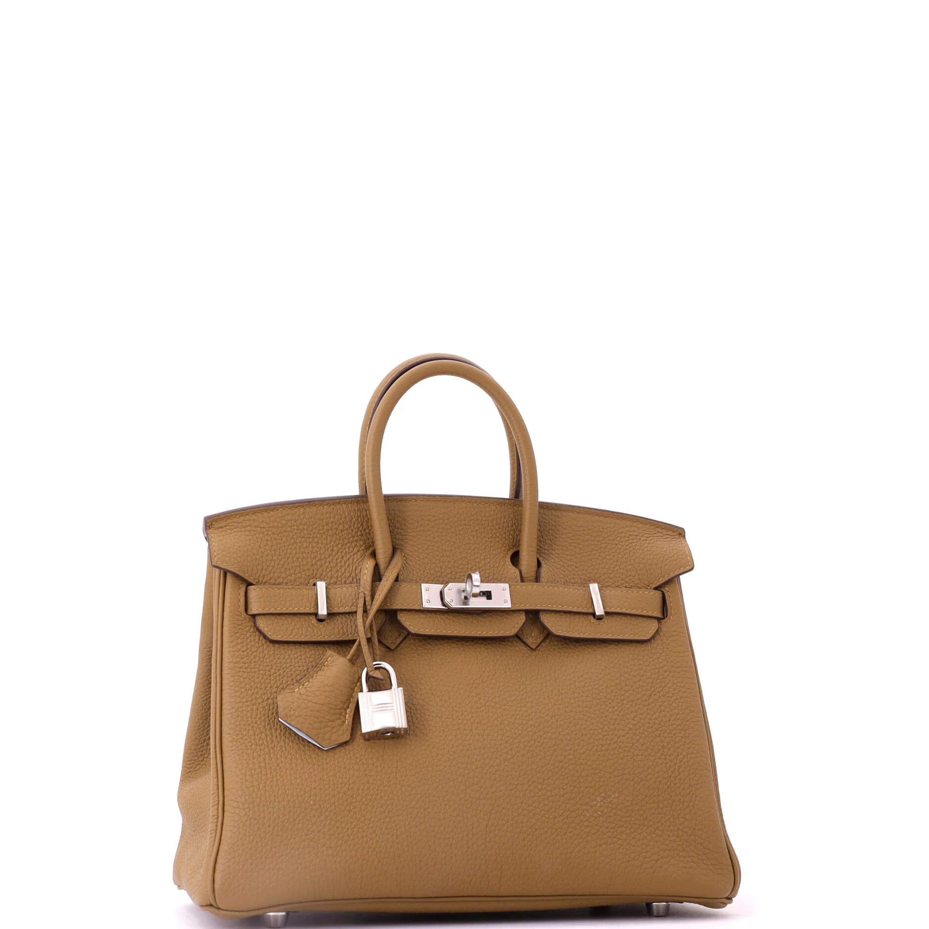 Birkin Handbag Verso Togo with Palladium Hardware 25 - Image 3