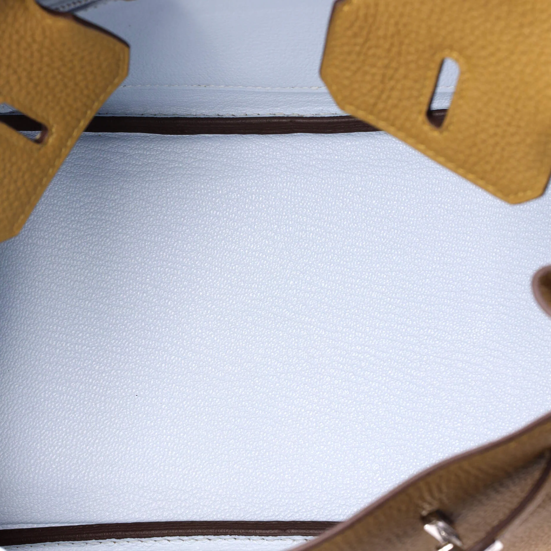 Birkin Handbag Verso Togo with Palladium Hardware 25 - Image 6