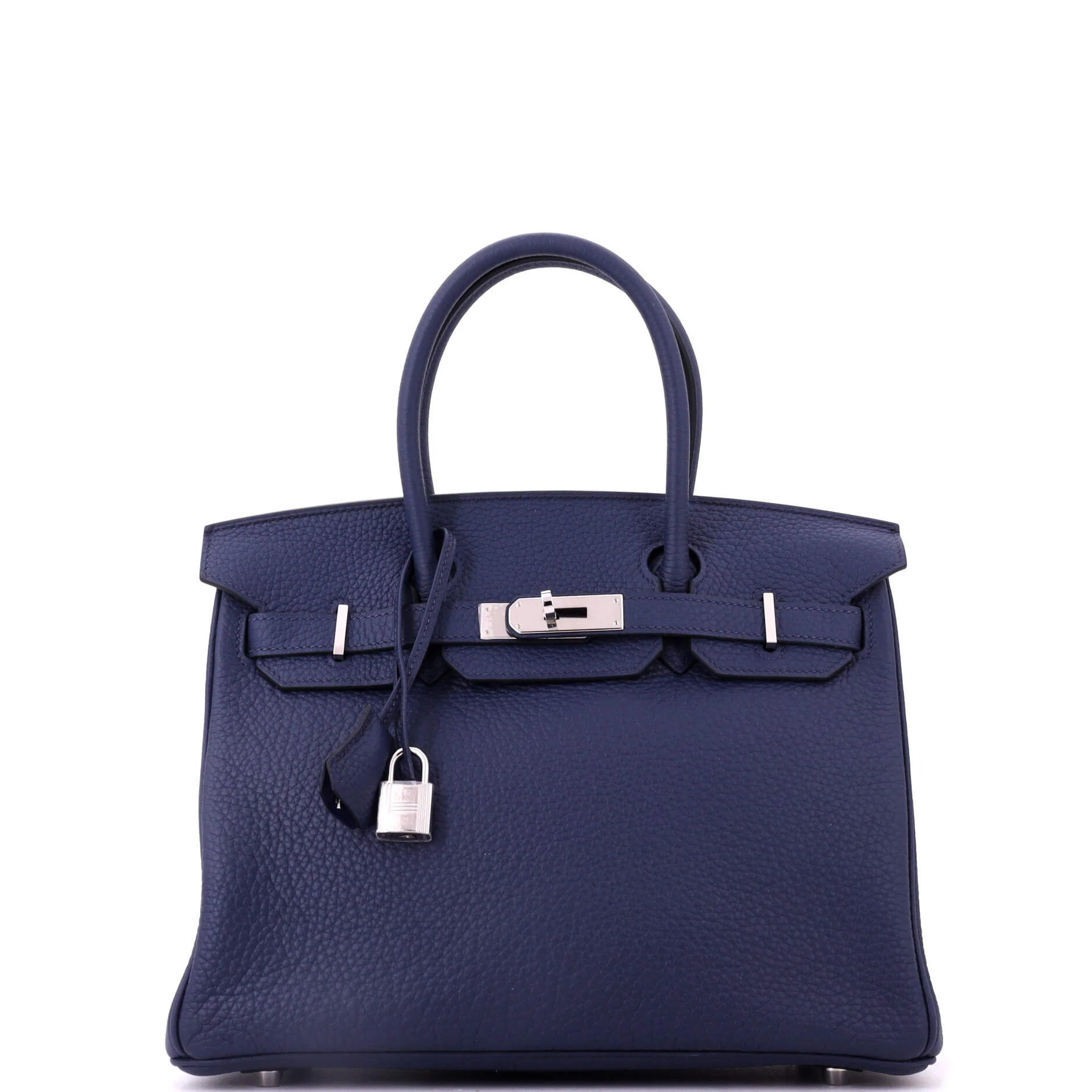Birkin Handbag Verso Togo with Palladium Hardware 30
