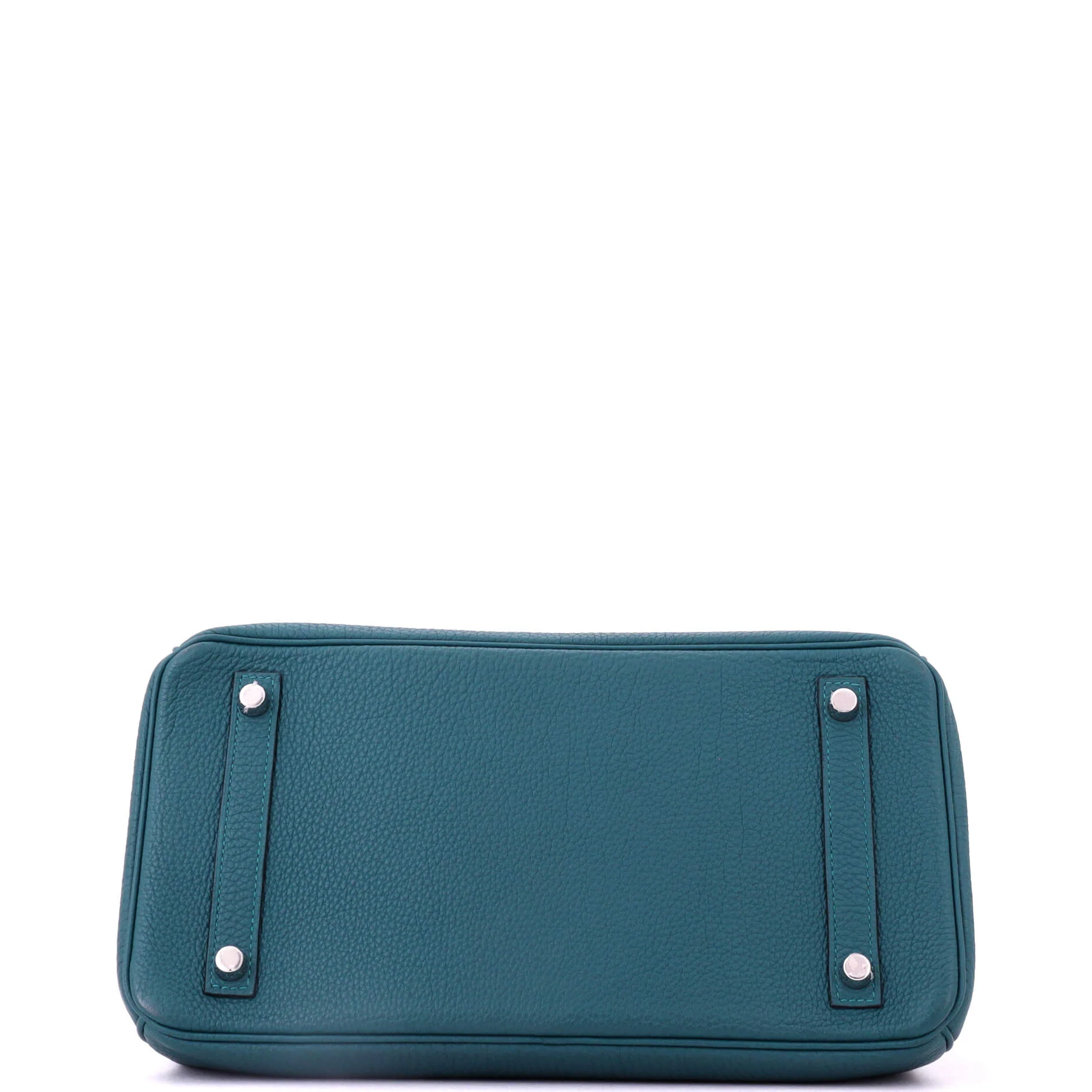 Birkin Handbag Verso Togo with Palladium Hardware 30 - Image 5