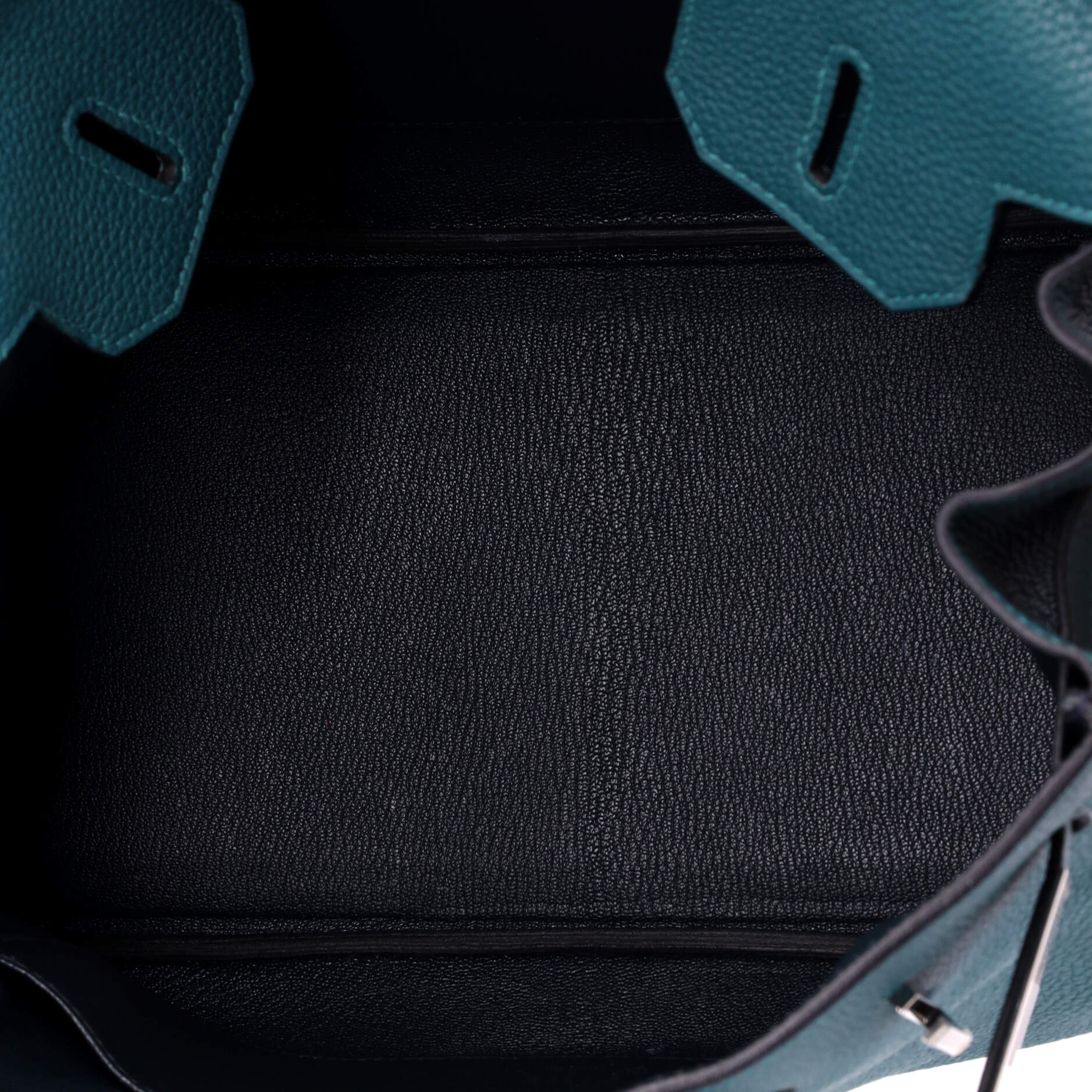 Birkin Handbag Verso Togo with Palladium Hardware 30 - Image 6