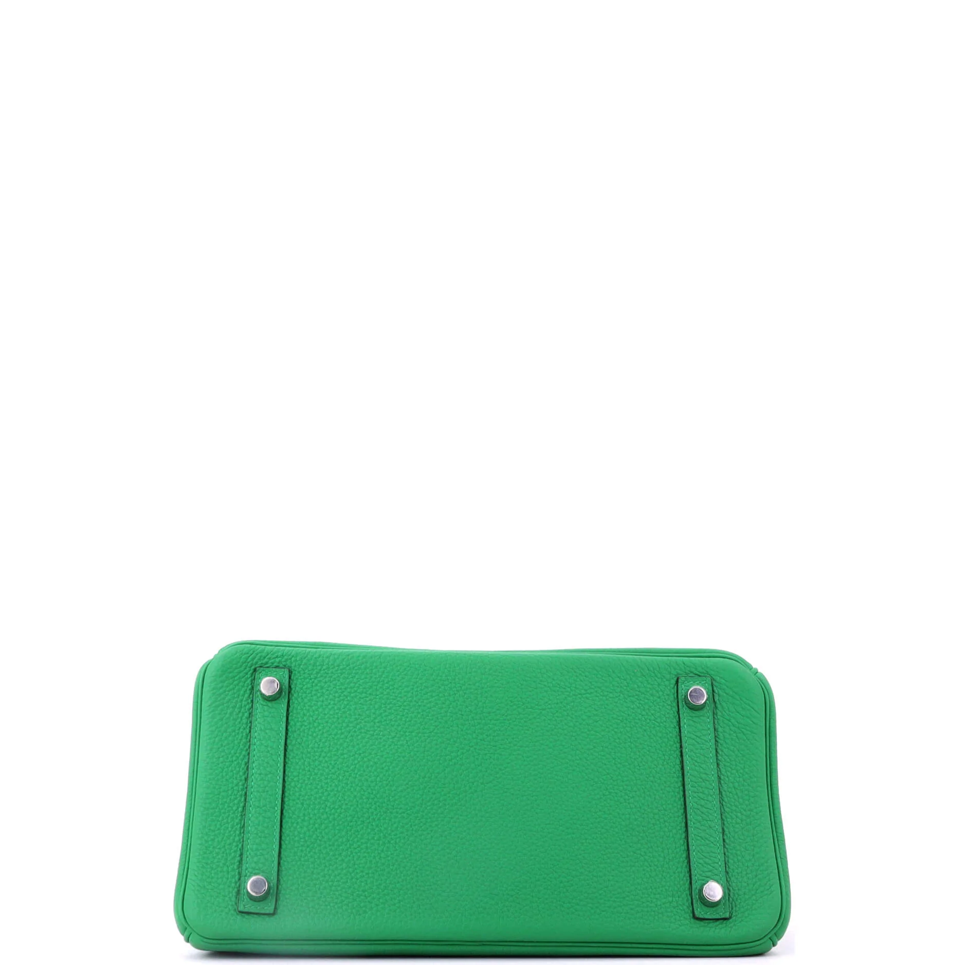 Birkin Handbag Verso Togo with Palladium Hardware 30 - Image 4