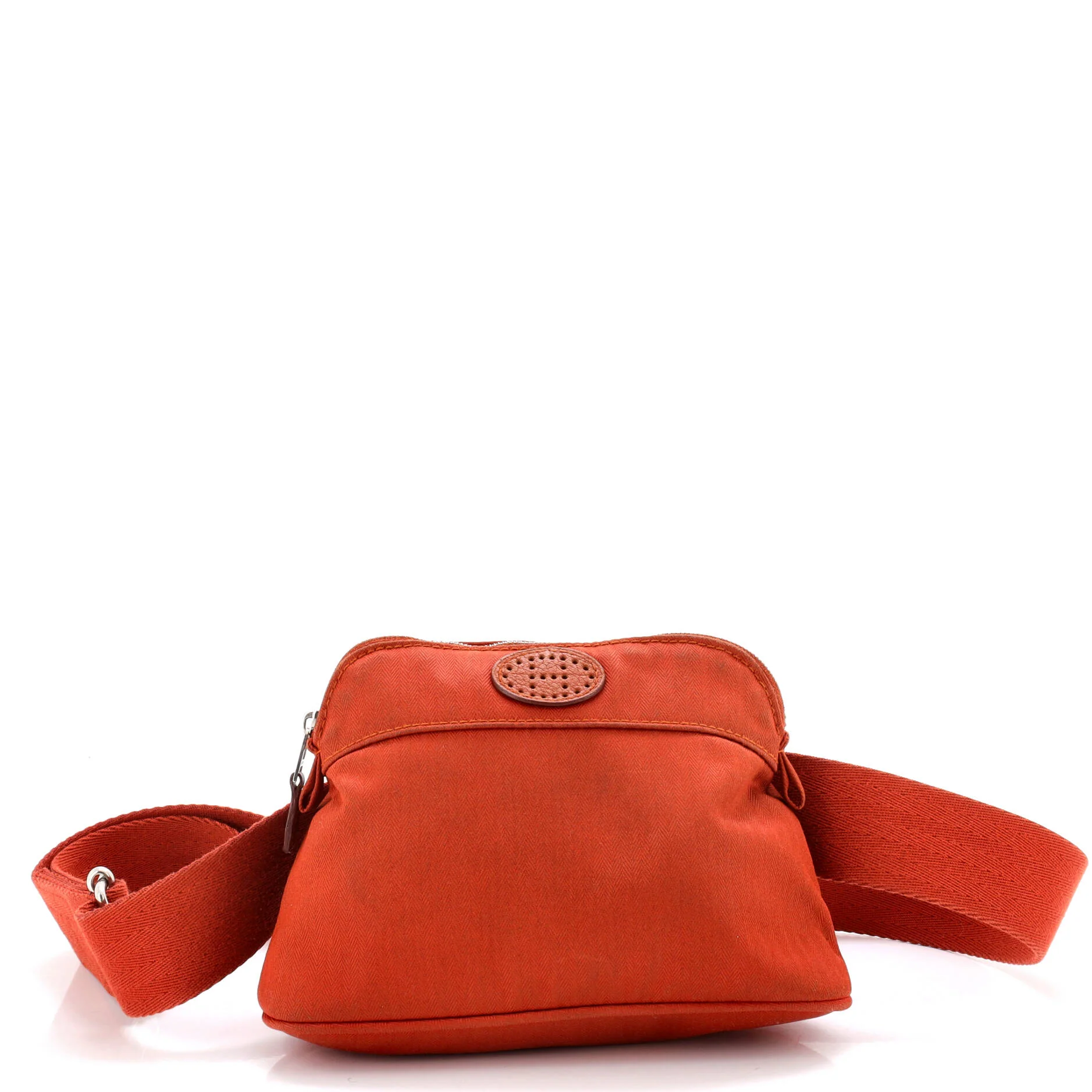 Bolide Ceinture Balle de Golf Belt Bag Toile and Leather GM