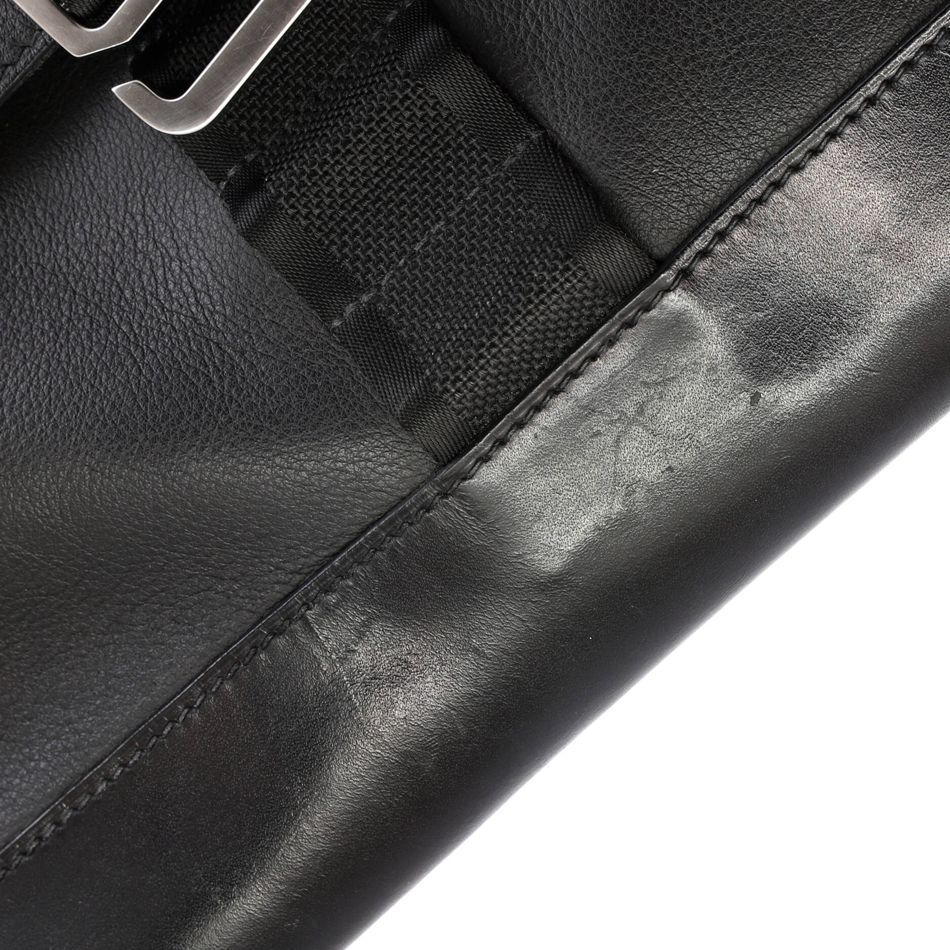 Cityslide Clutch Leather with Nylon - Image 8
