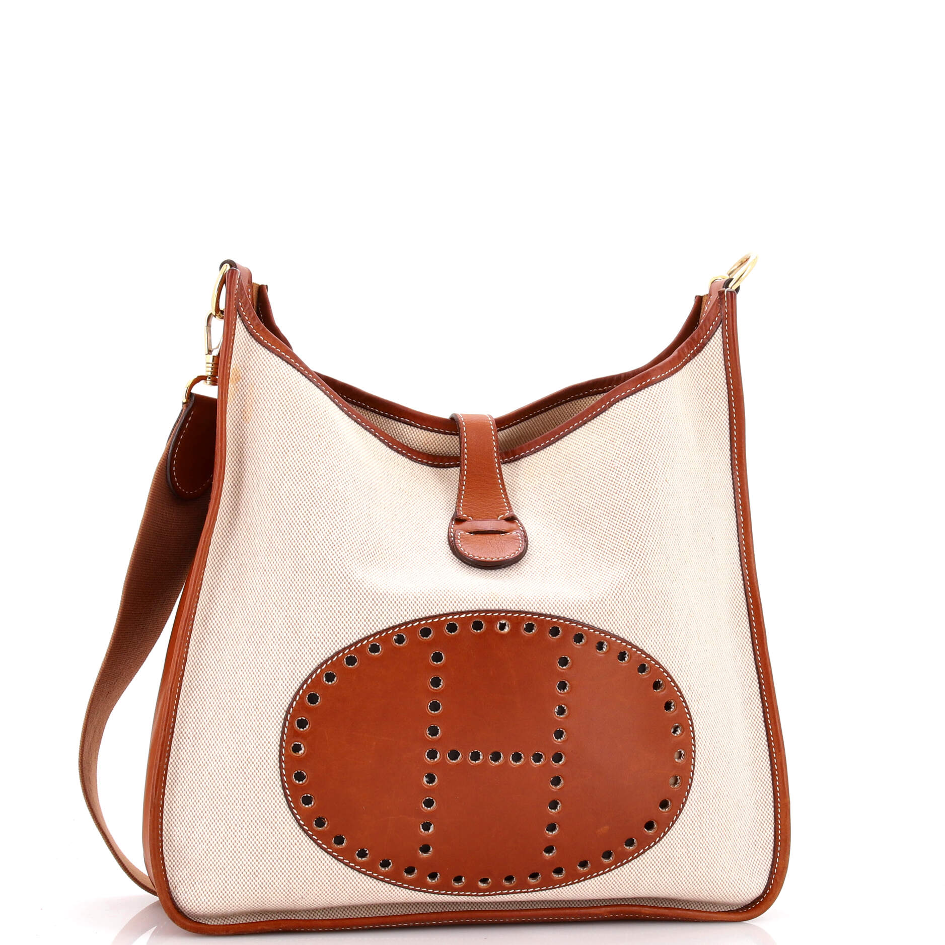 Evelyne Bag Gen I Toile and Leather PM - Image 2
