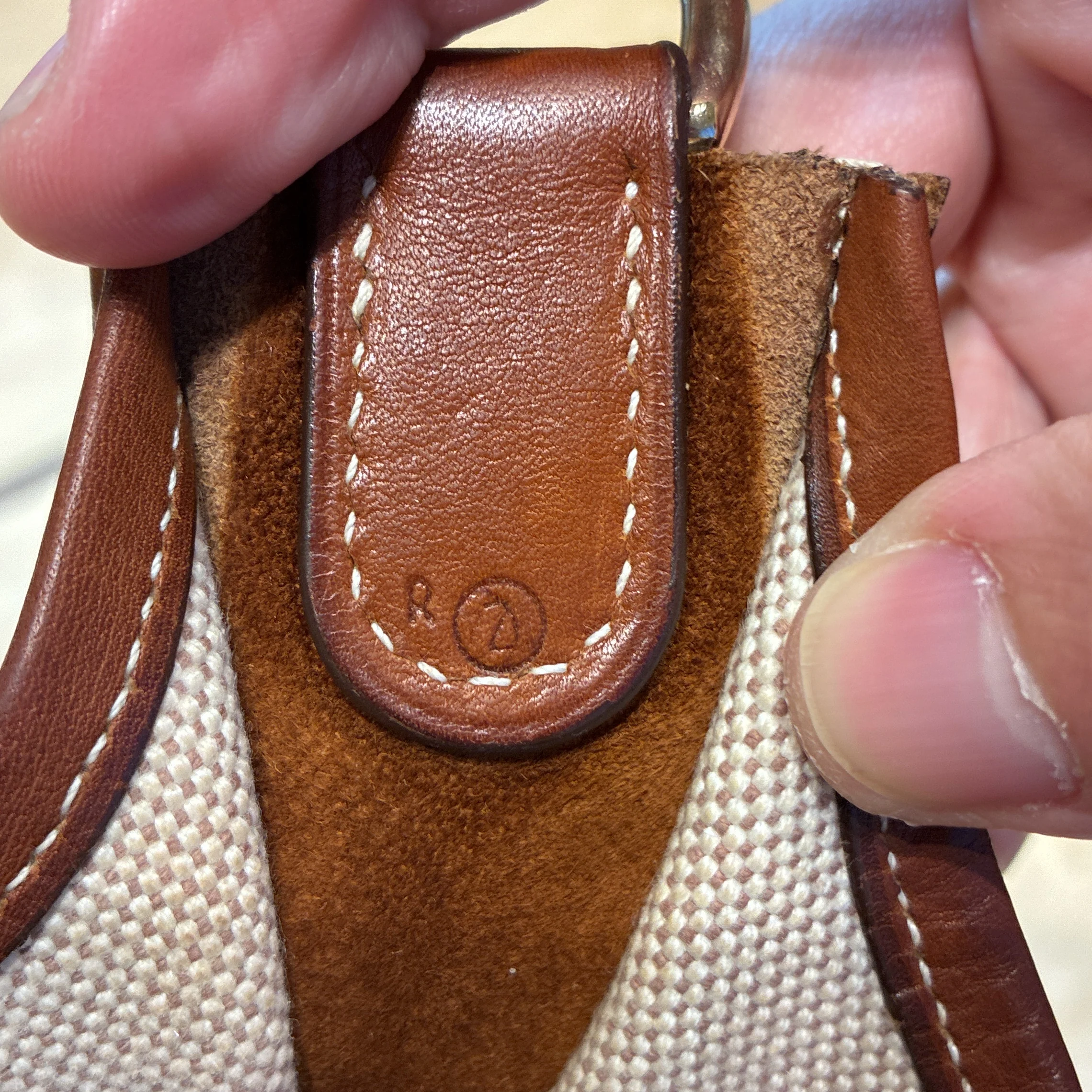 Evelyne Bag Gen I Toile and Leather PM - Image 9