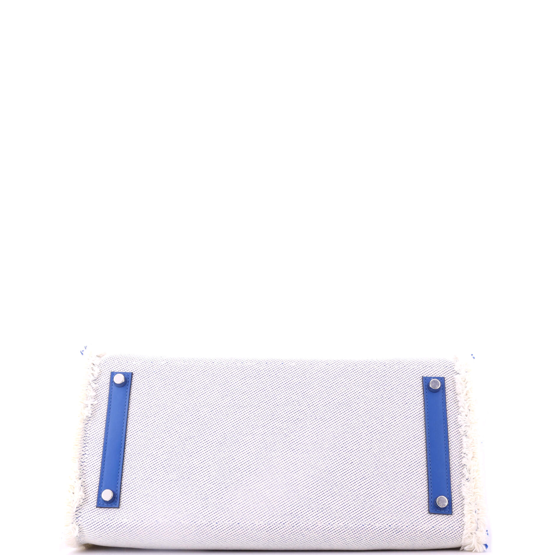 Fray Fray Birkin Bag Toile and Swift 35 - Image 5