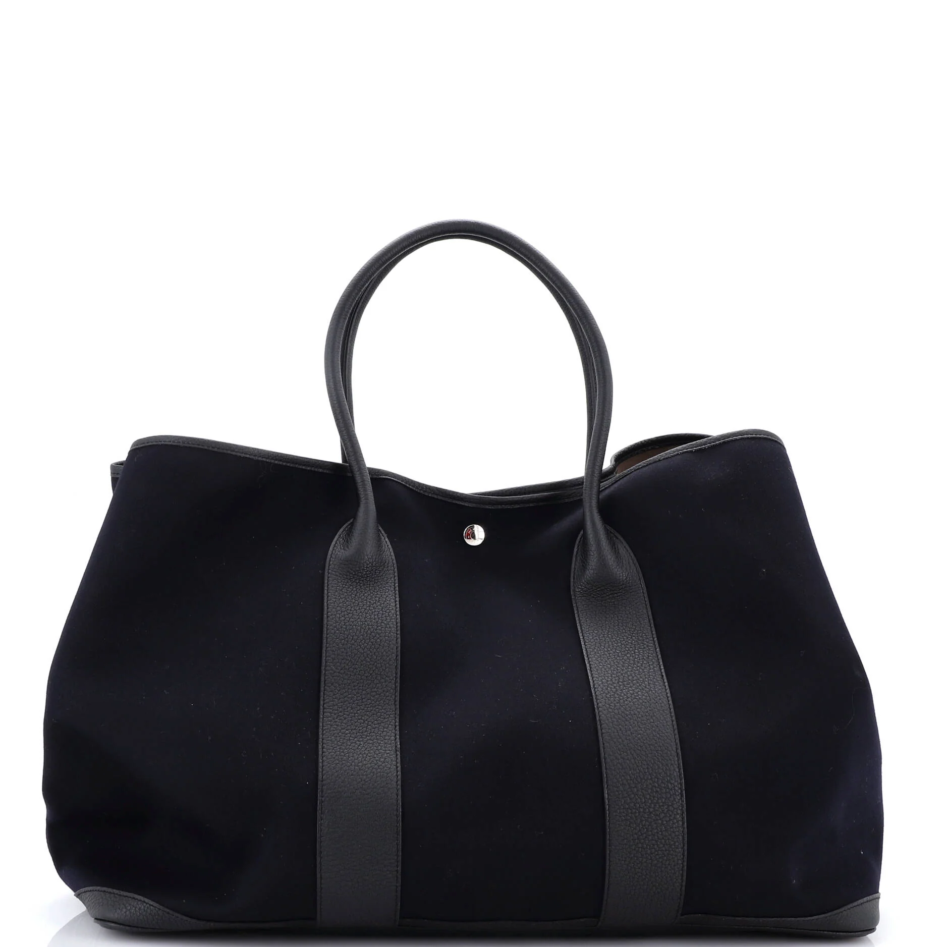 Garden Party Tote Toile and Leather 49