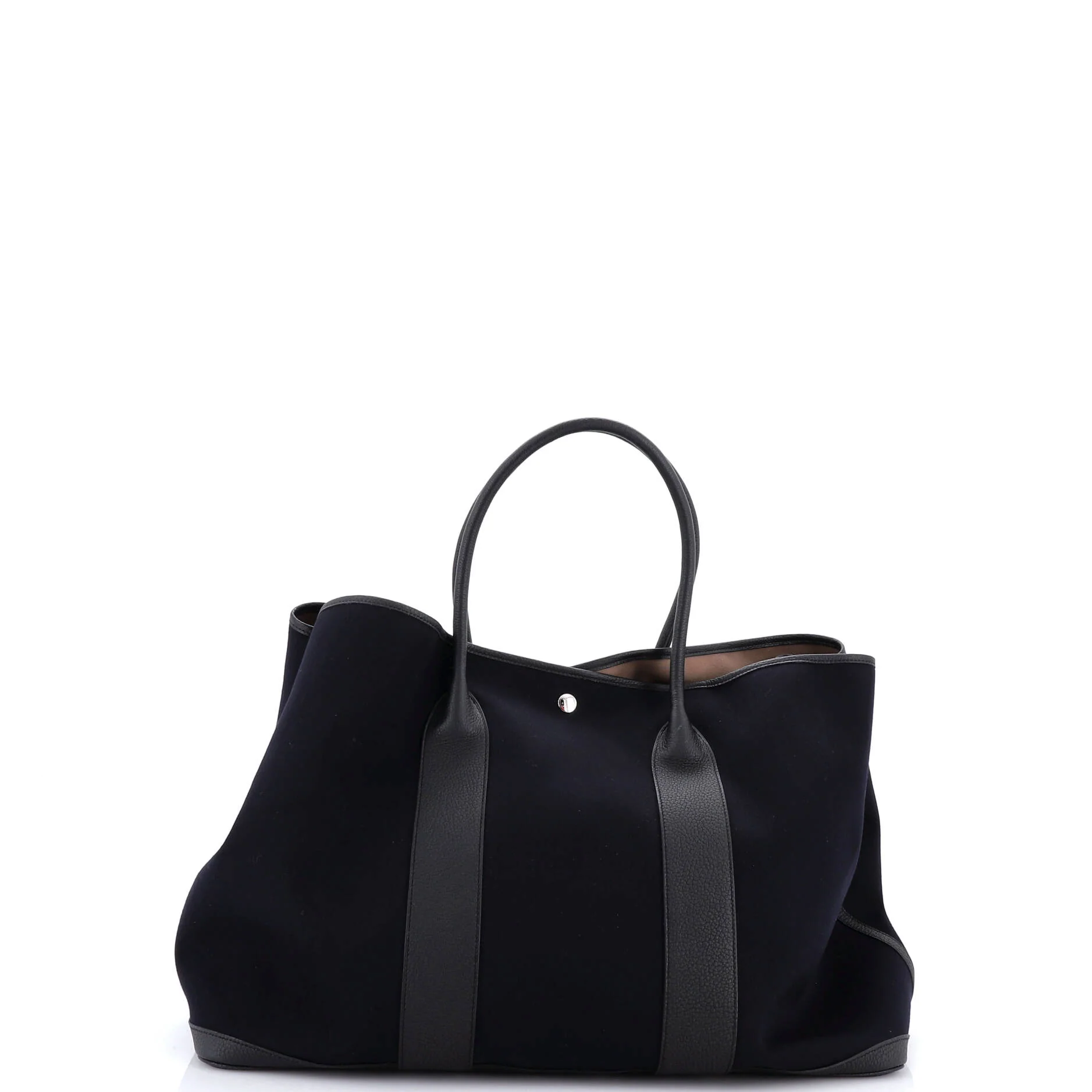Garden Party Tote Toile and Leather 49 - Image 3