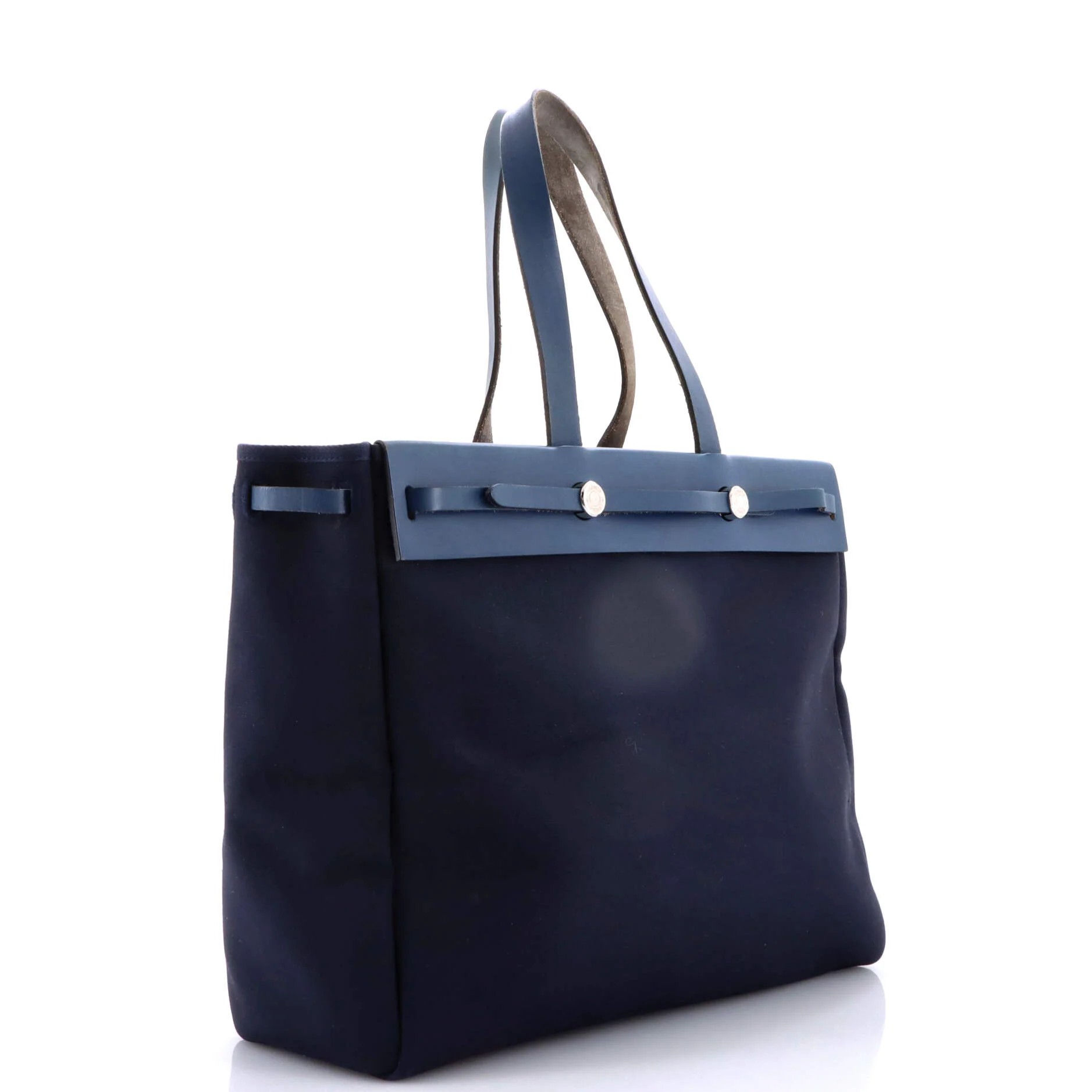 Herbag Cabas Toile and Leather MM - Image 3