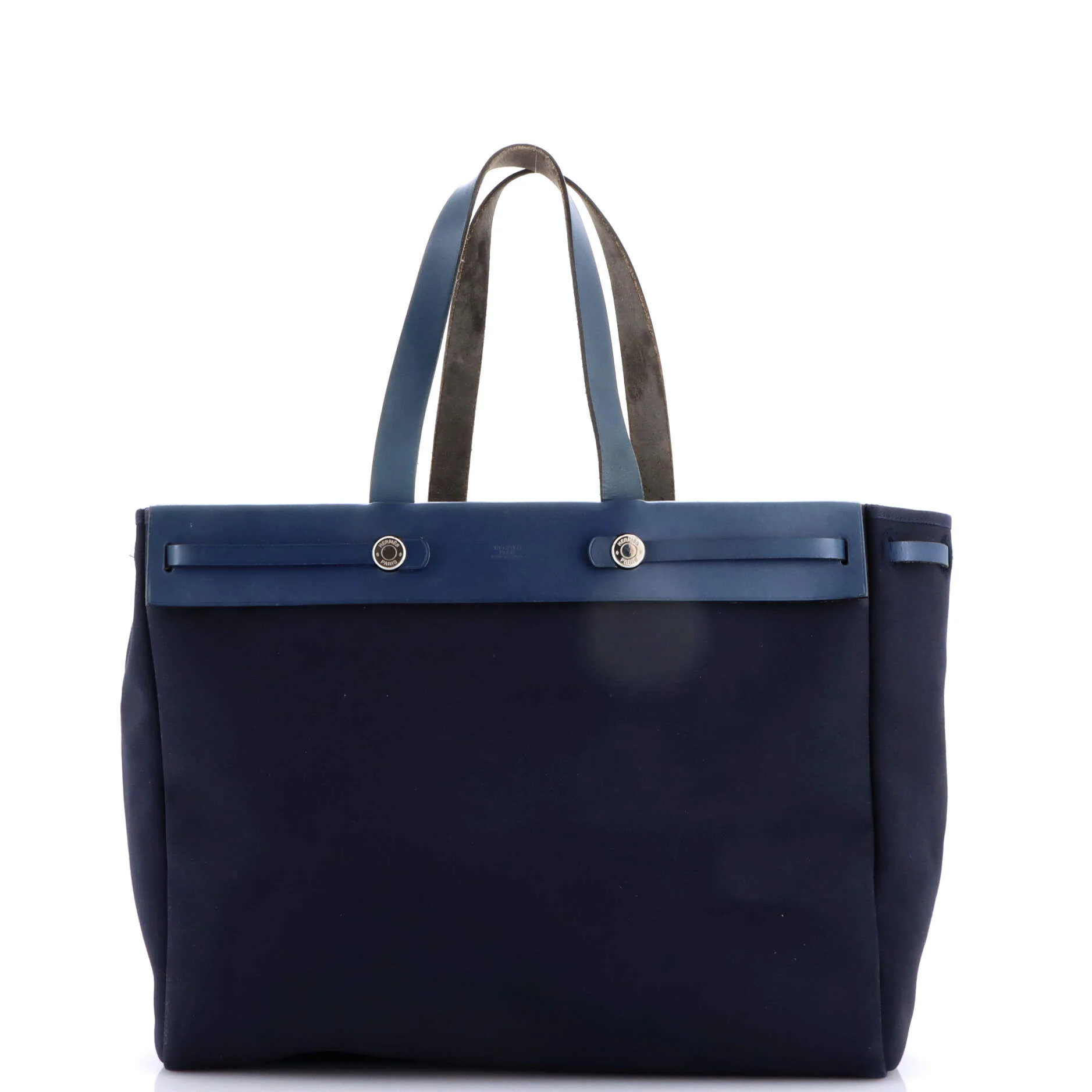 Herbag Cabas Toile and Leather MM - Image 4