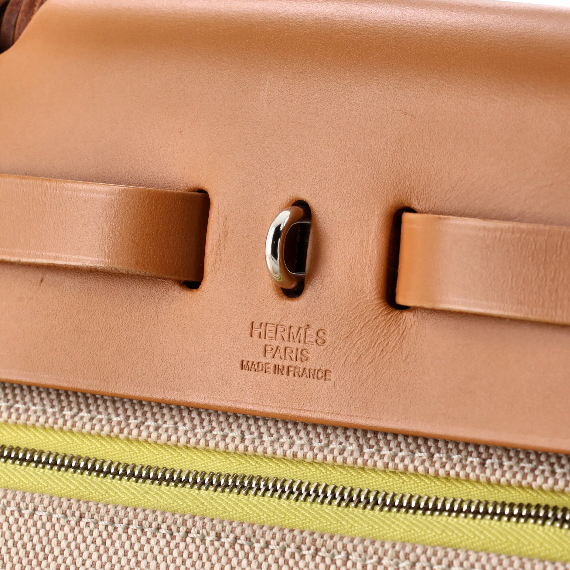 Herbag Zip Berline Vache Canvas and Leather 31 - Image 8