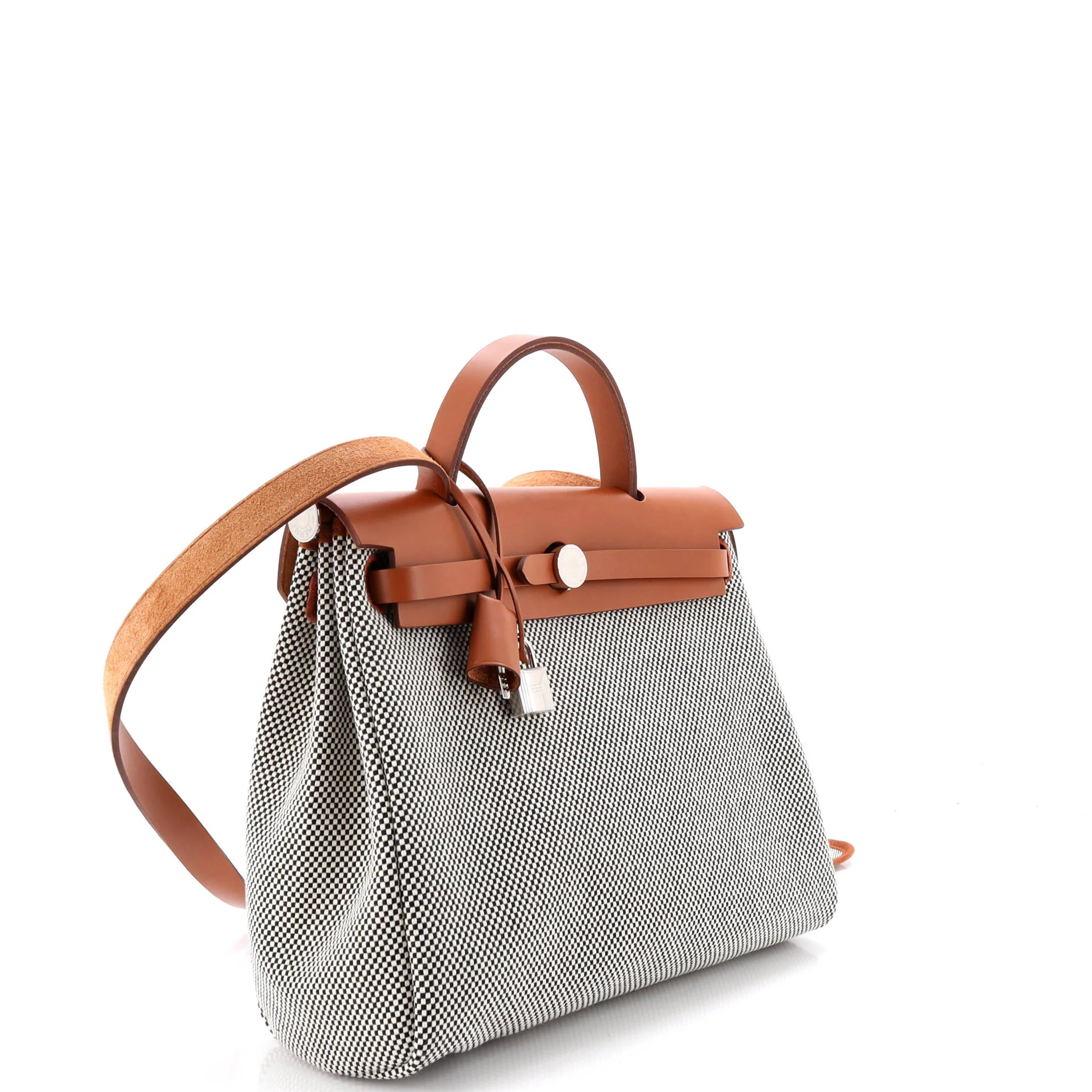 Herbag Zip Criss Viking Toile and Leather 31 - Image 3