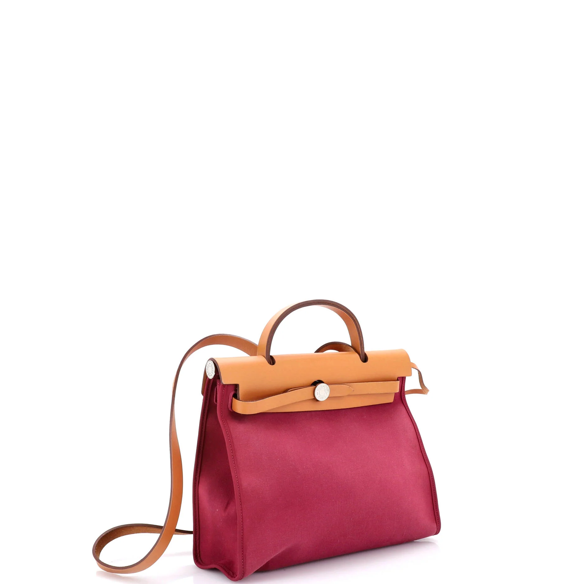 Herbag Zip Leather and Toile 31 - Image 3