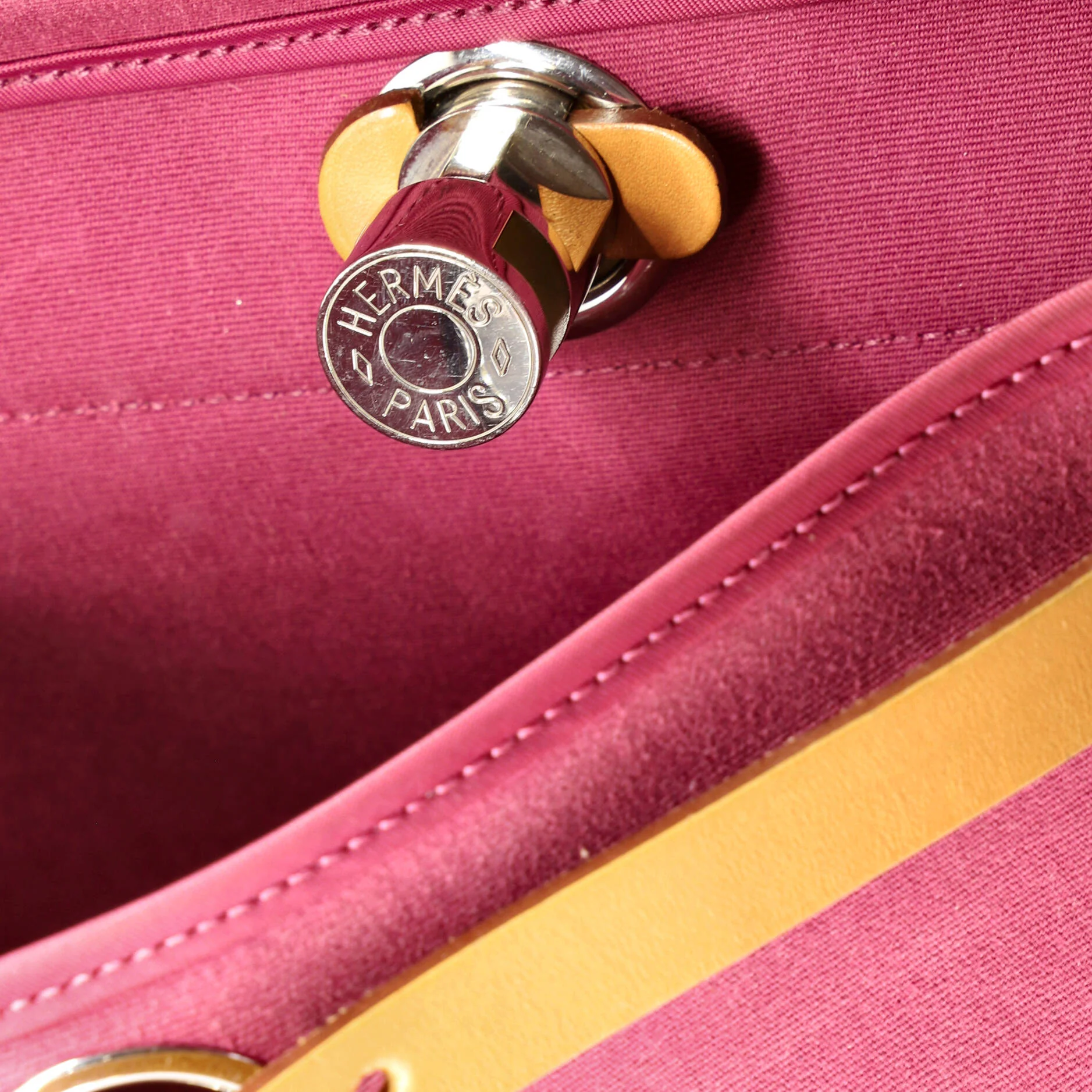 Herbag Zip Leather and Toile 31 - Image 7