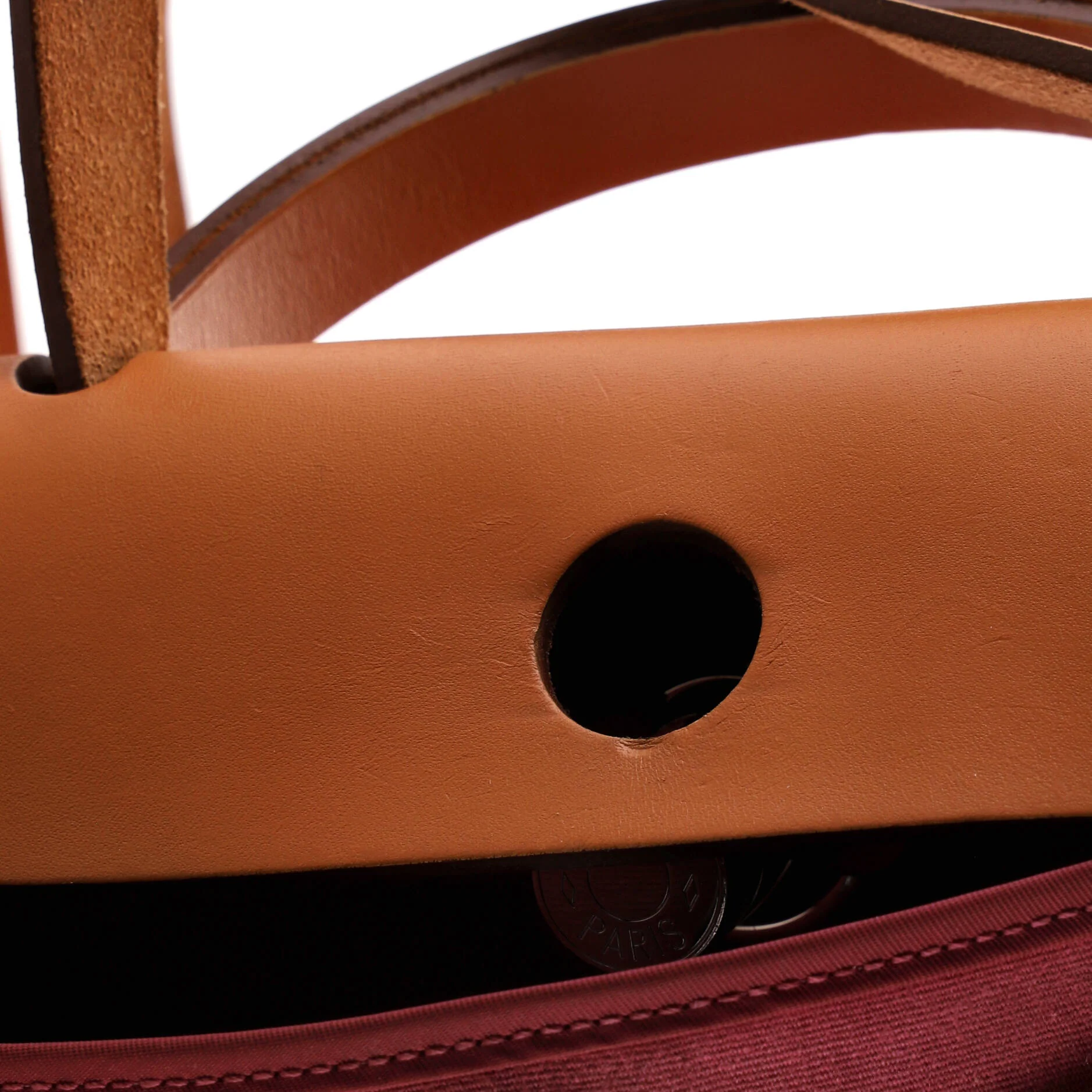 Herbag Zip Leather and Toile 31 - Image 8