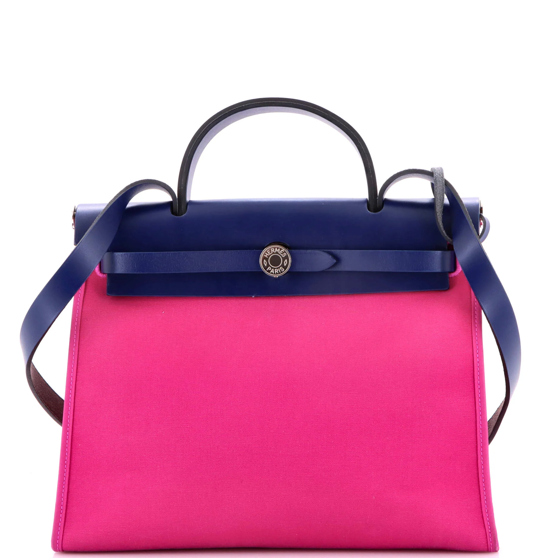 Herbag Zip Leather and Toile 31