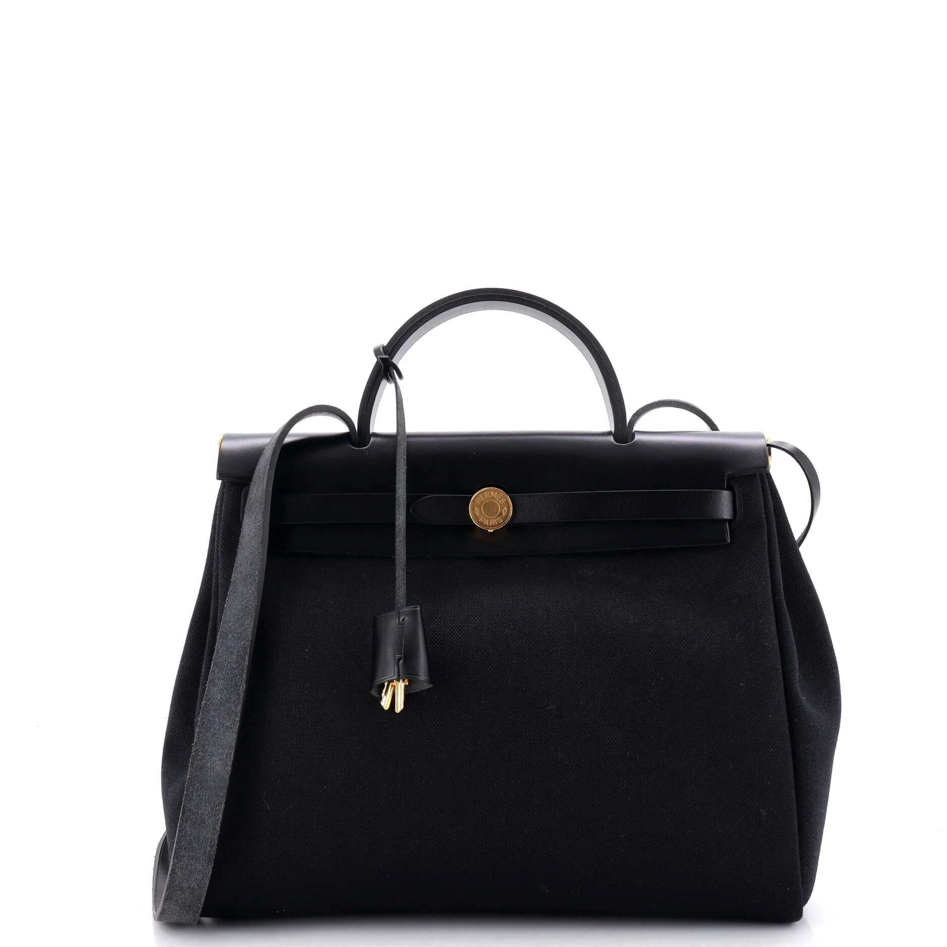 Herbag Zip Leather and Toile 31