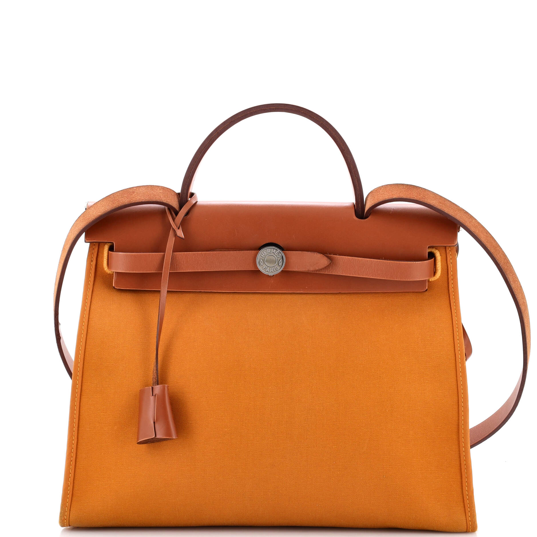 Herbag Zip Leather and Toile 31