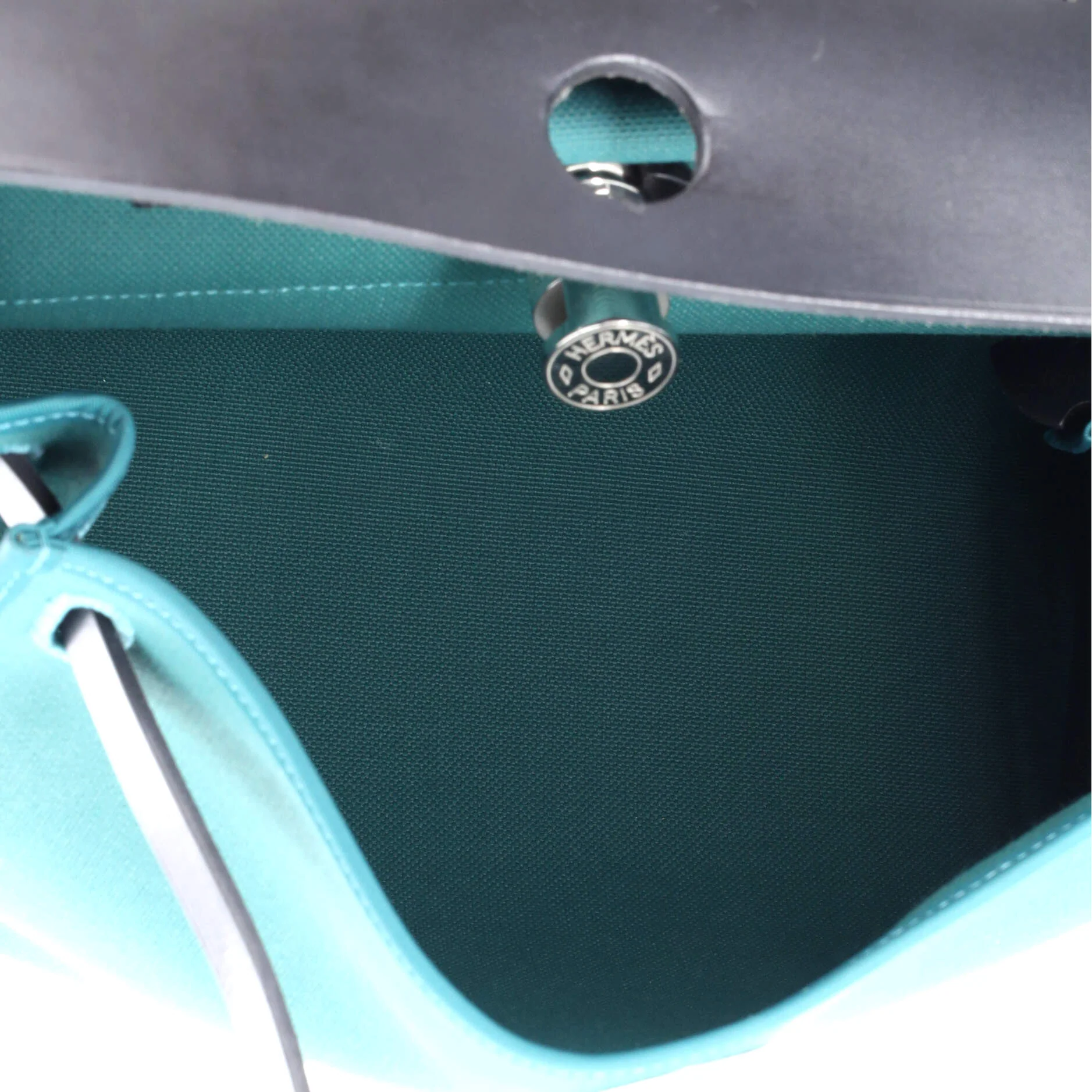 Herbag Zip Leather and Toile 31 - Image 6