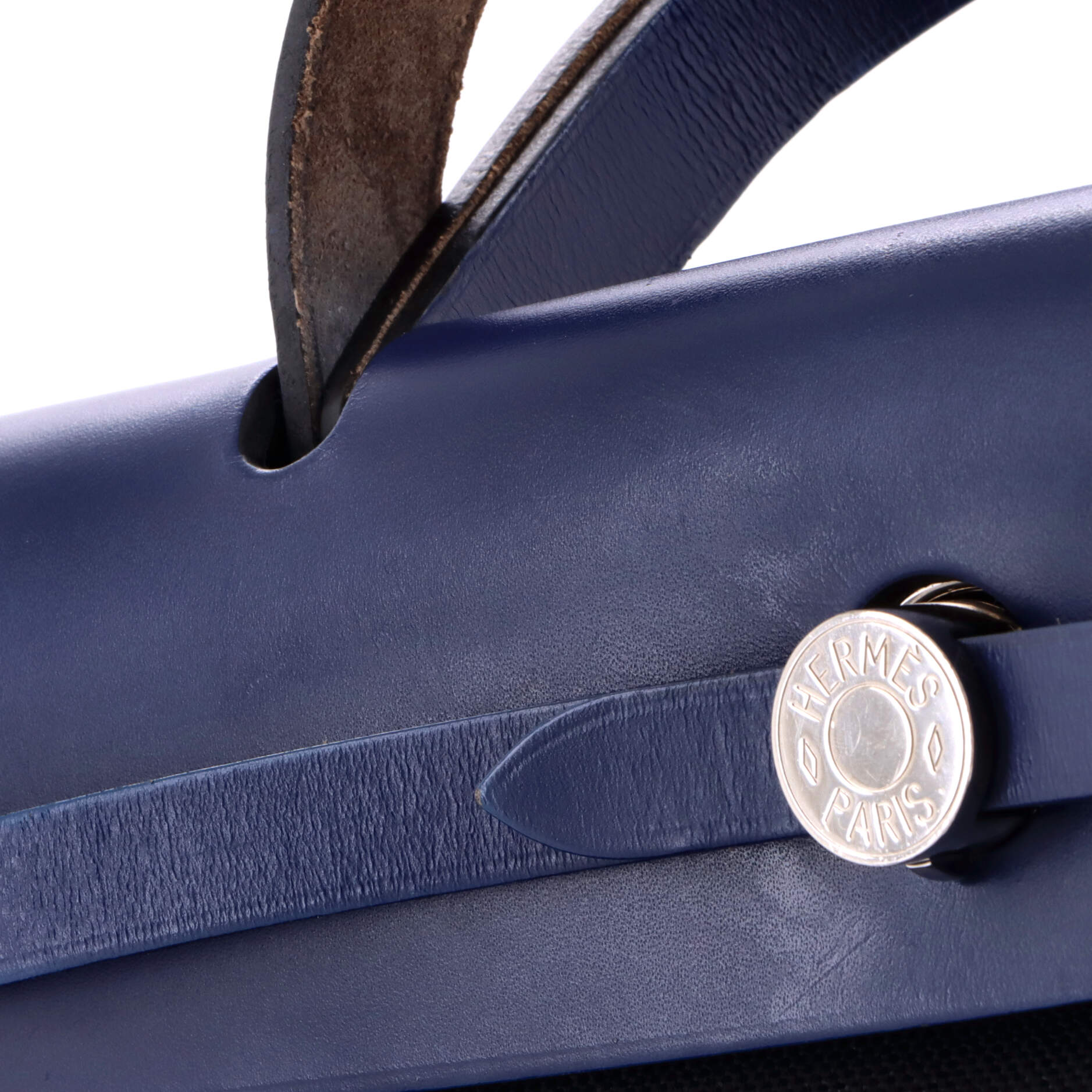 Herbag Zip Leather and Toile 31 - Image 7