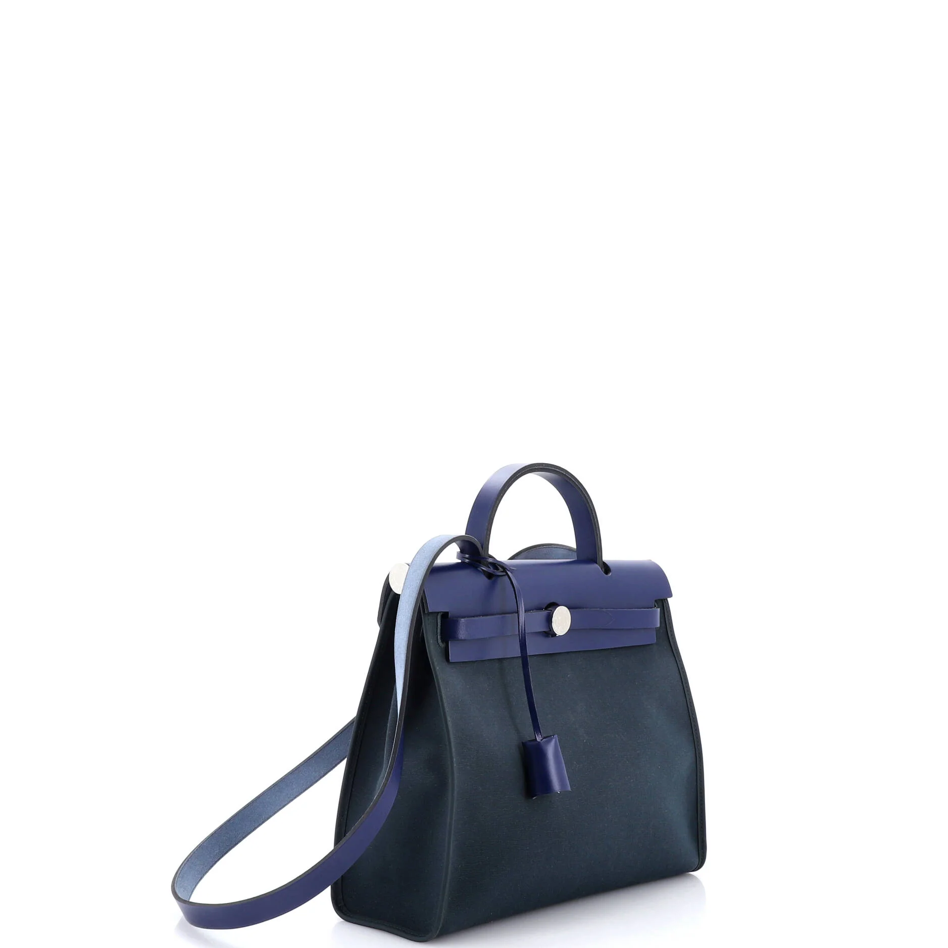 Herbag Zip Leather and Toile 31 - Image 3