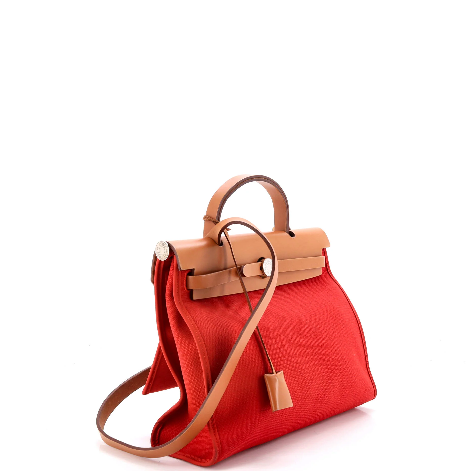 Herbag Zip Leather and Toile 31 - Image 3