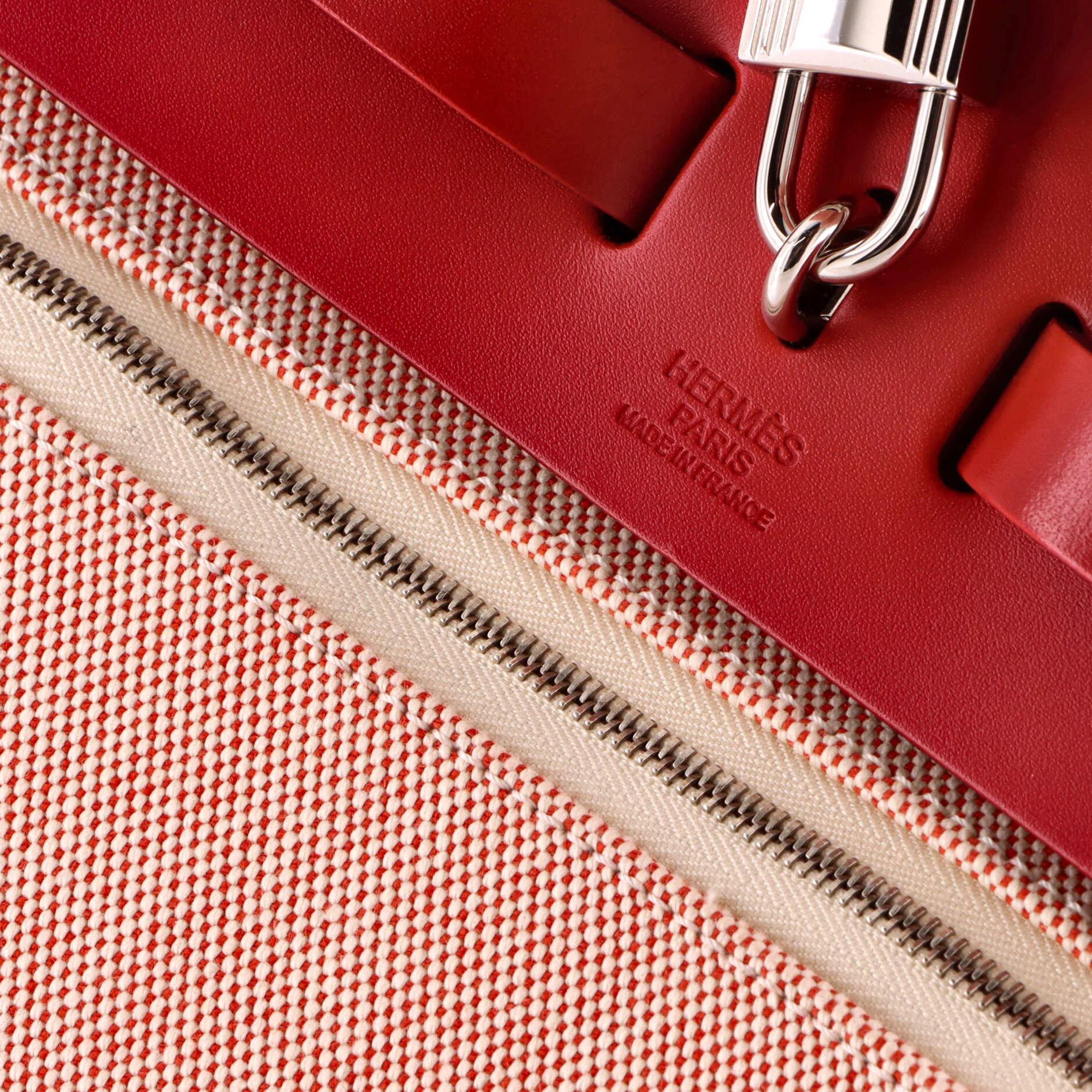 Herbag Zip Pegase Pop Toile and Leather 31 - Image 8