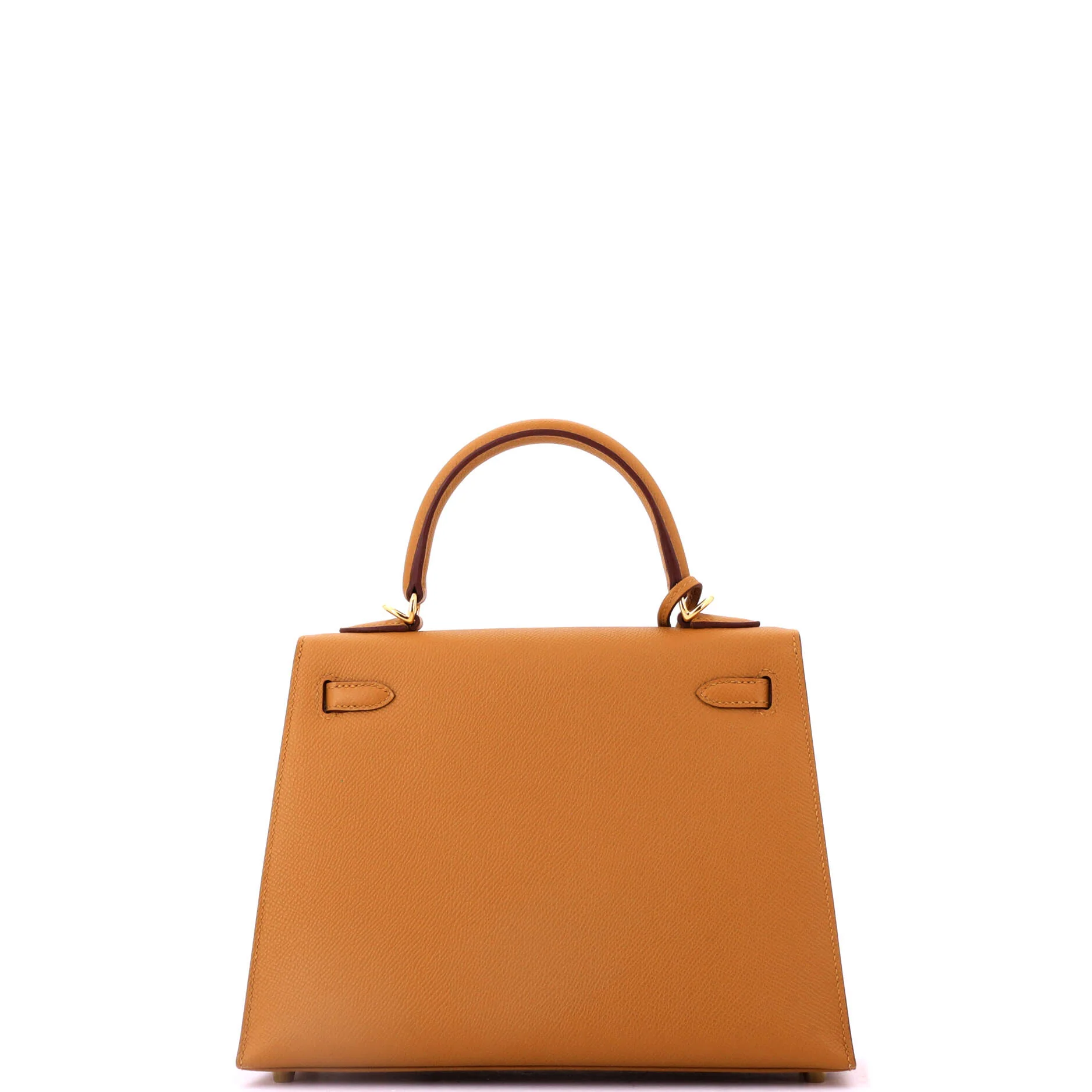 Kelly Handbag Sesame Epsom with Gold Hardware 25 - Image 4
