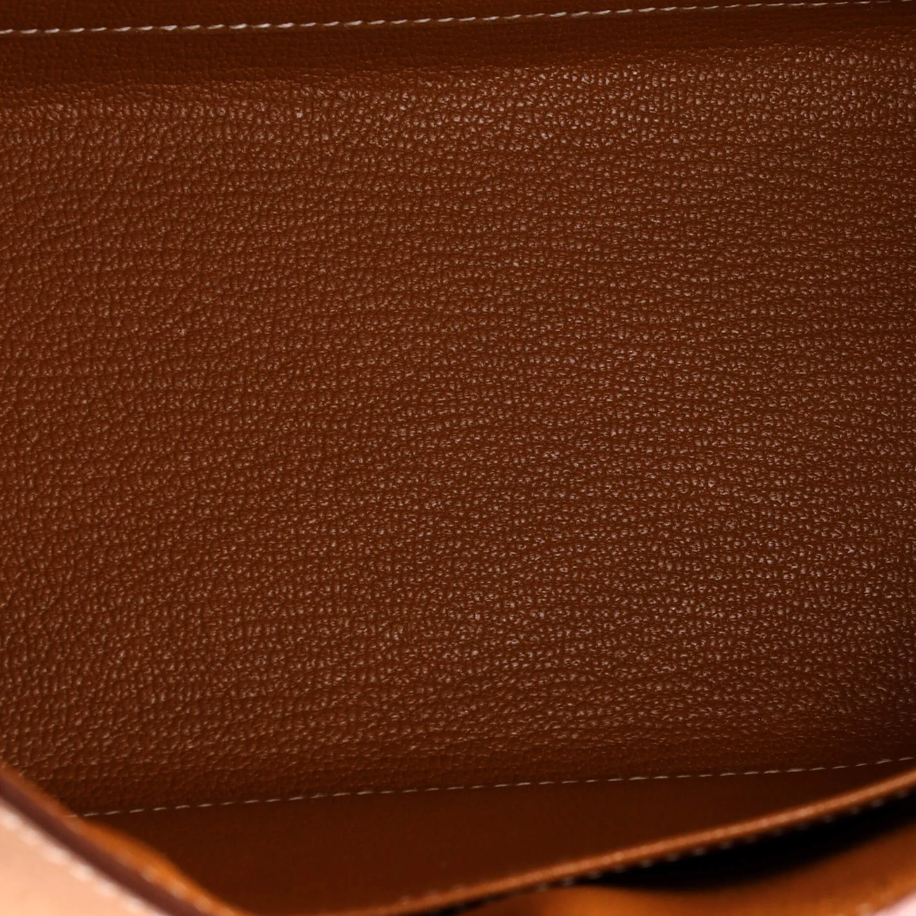 Kelly Handbag Gold Epsom with Gold Hardware 25 - Image 7