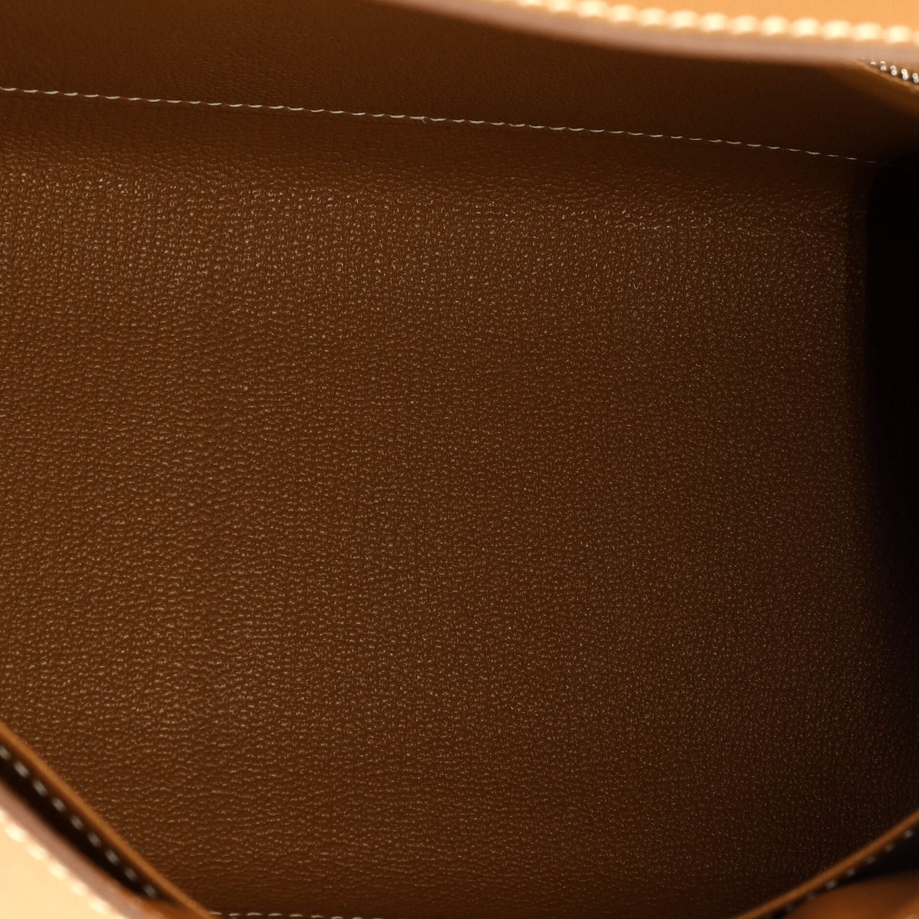Kelly Handbag Gold Epsom with Palladium Hardware 28 - Image 5