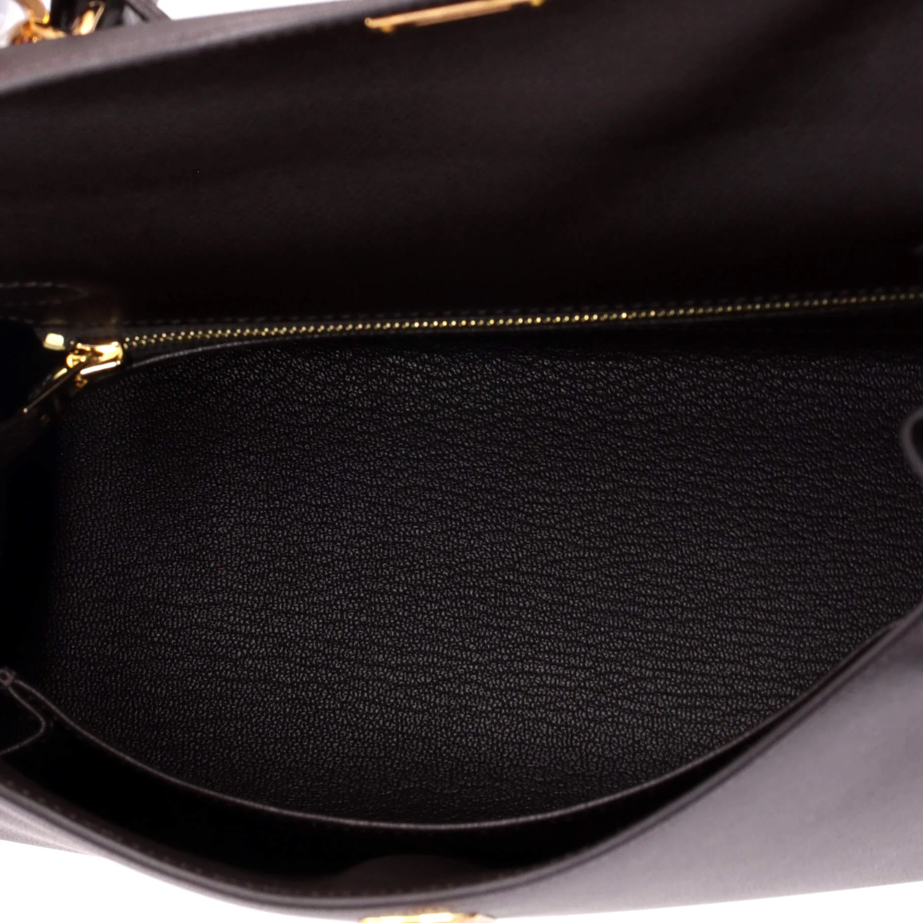 Kelly Handbag Bai Brun Madame with Gold Hardware 25 - Image 6