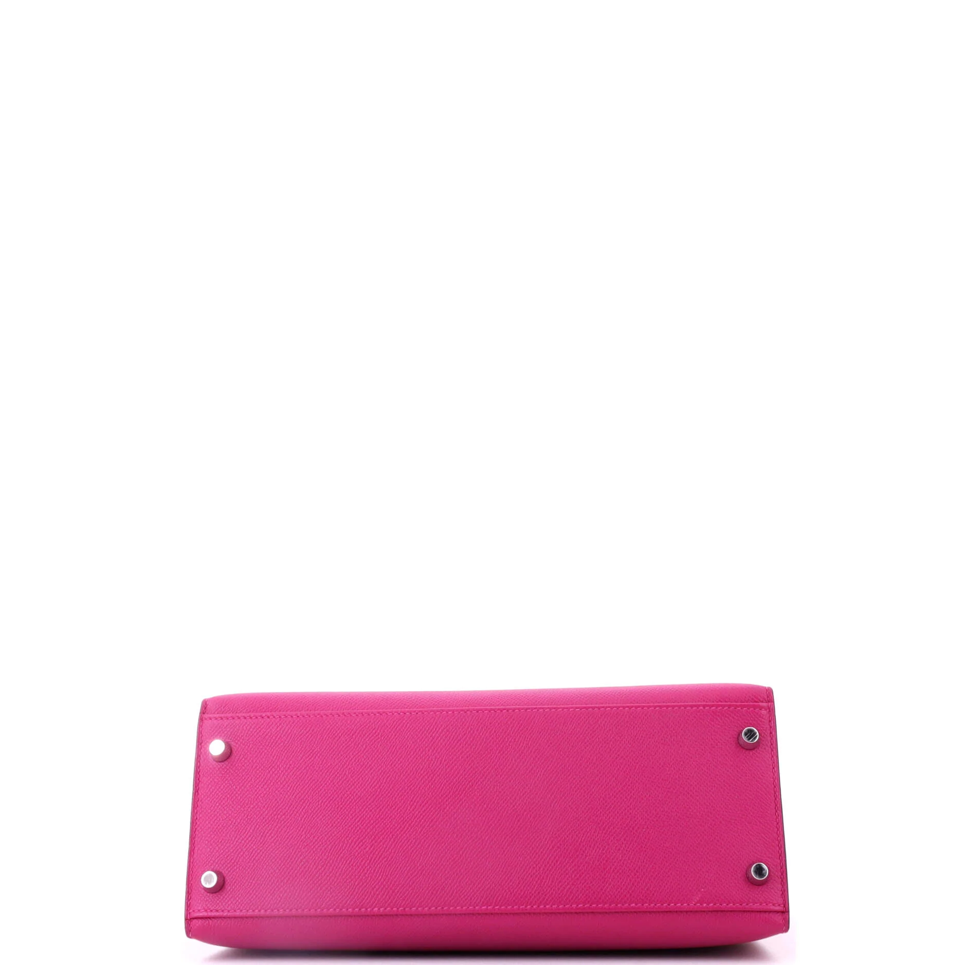 Kelly Handbag Rose Pourpre Epsom with Palladium Hardware 28 - Image 5