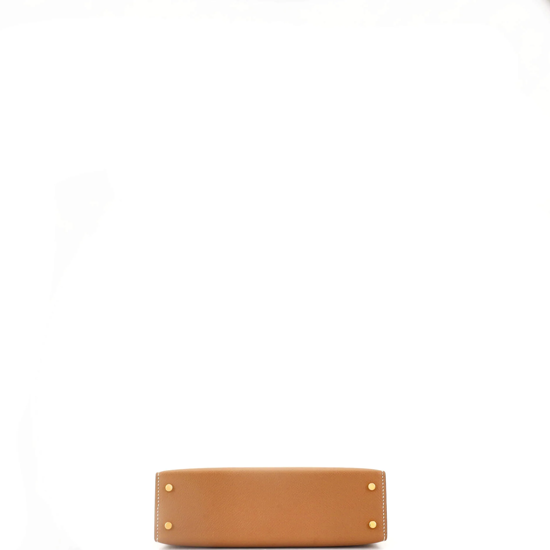 Kelly Mini II Bag Gold Epsom with Gold Hardware 20 - Image 5