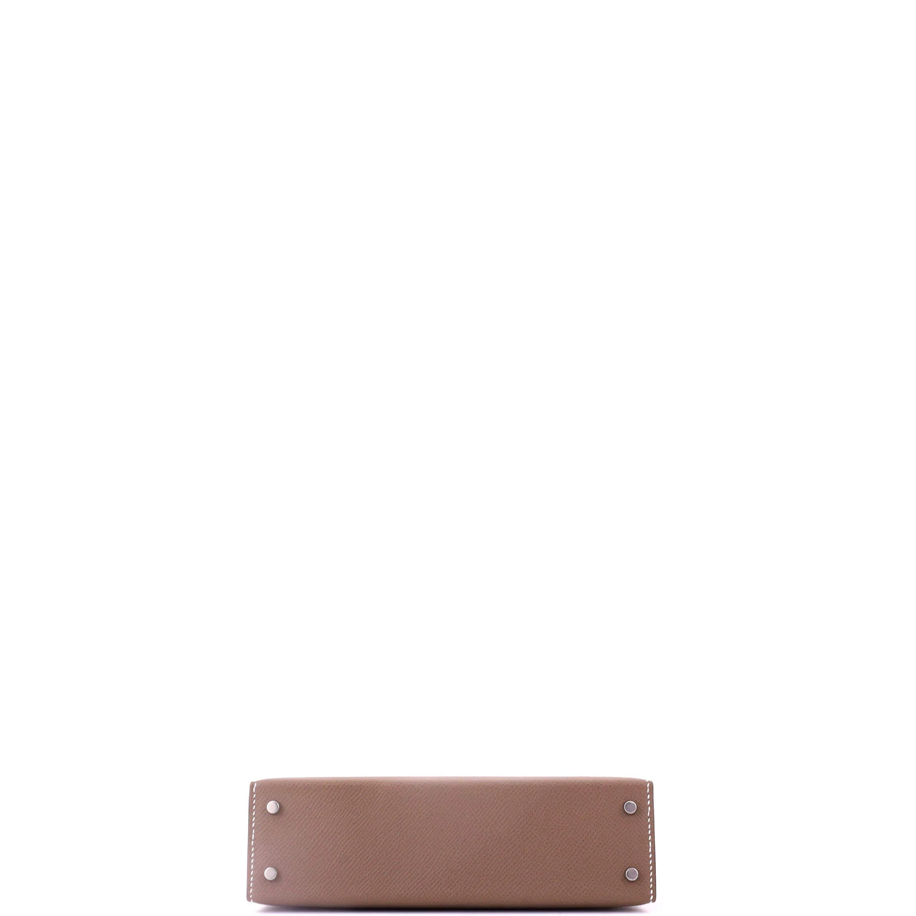 Kelly Mini II Bag Grey Epsom with Palladium Hardware 20 - Image 5