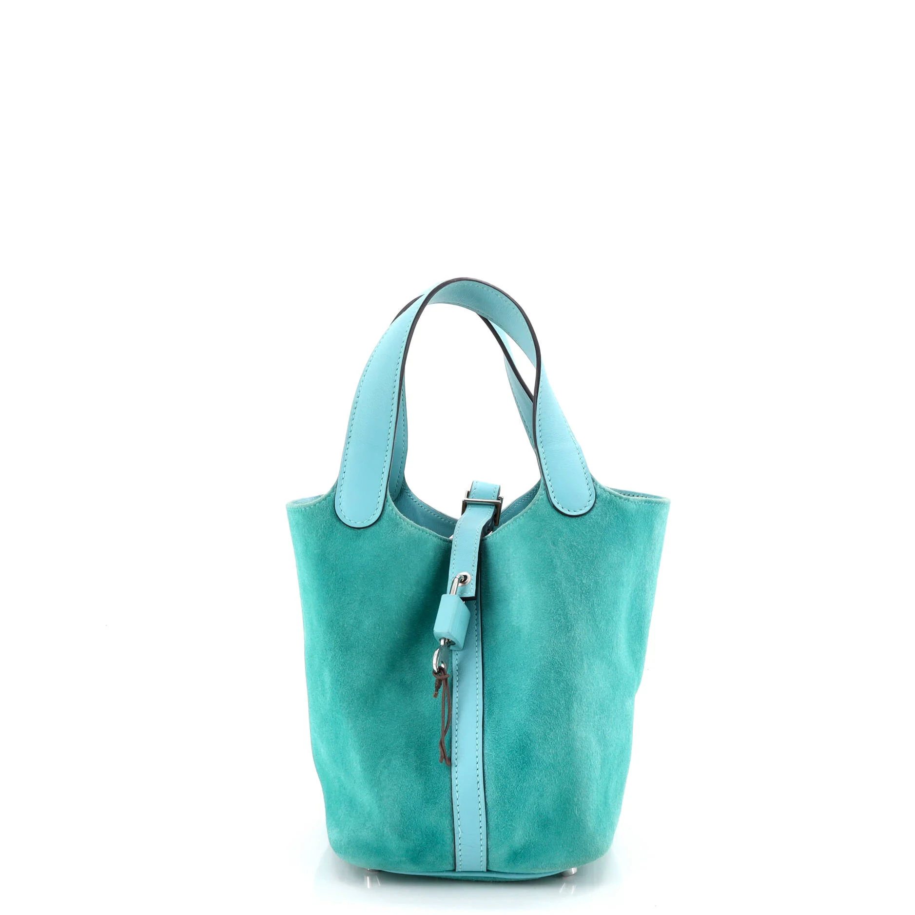Picotin Lock Bag Doblis Suede and Swift PM
