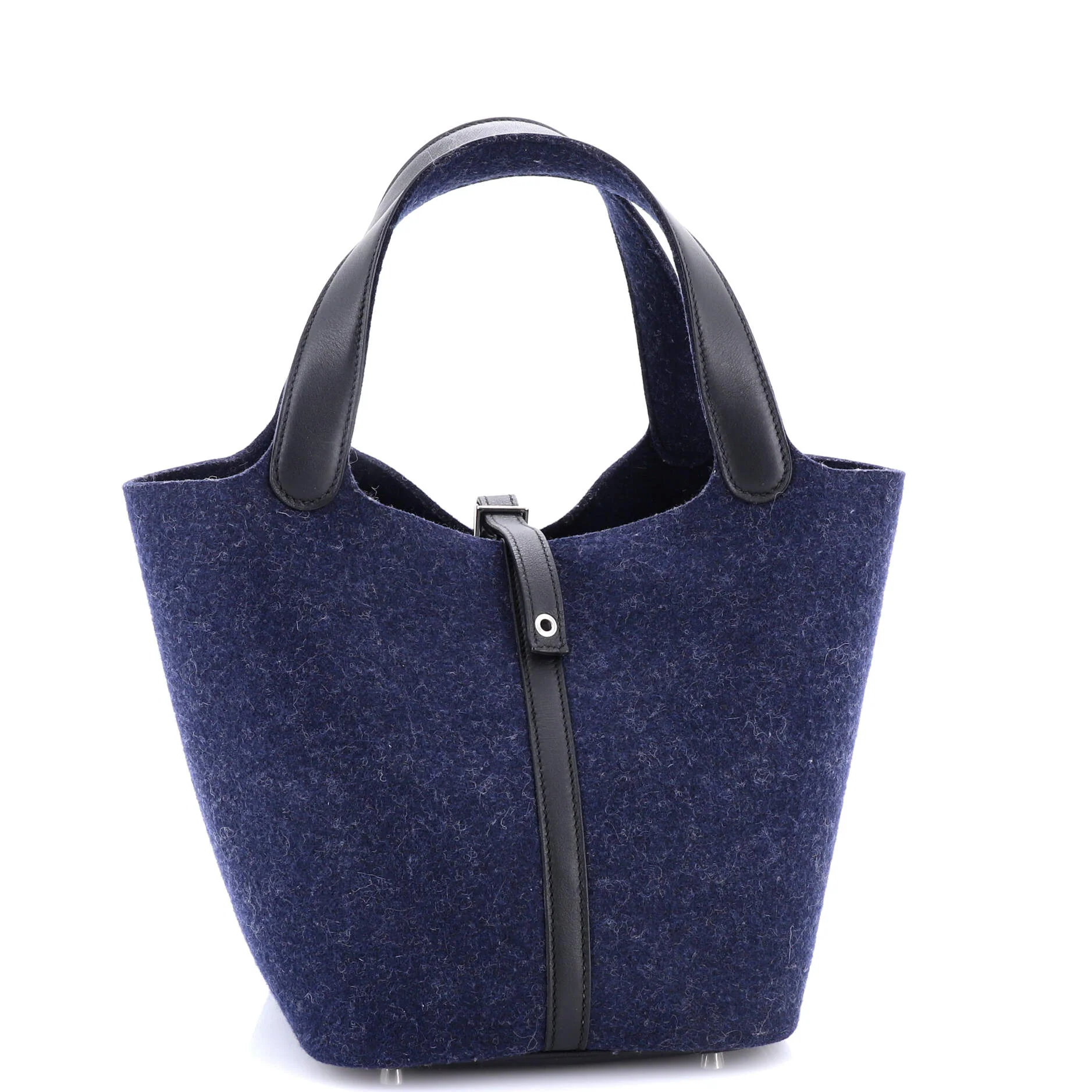 Picotin Lock Bag Felt with Leather MM - Image 2
