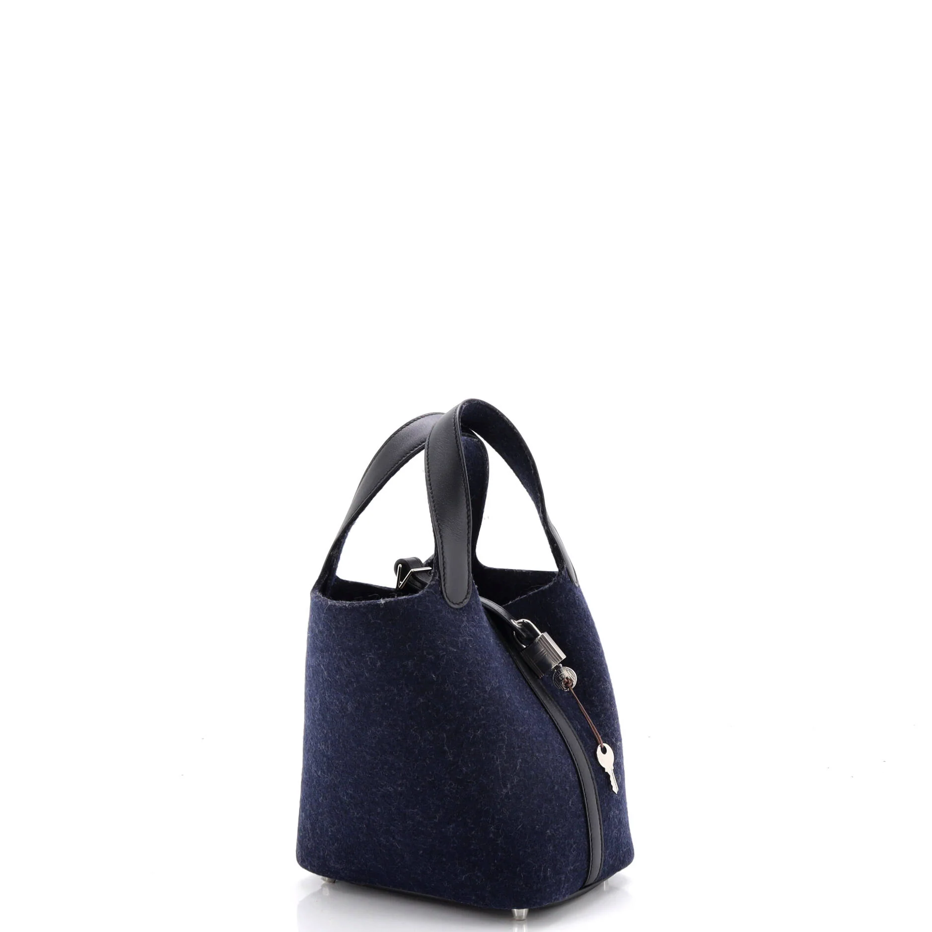 Picotin Lock Bag Felt with Leather PM - Image 2