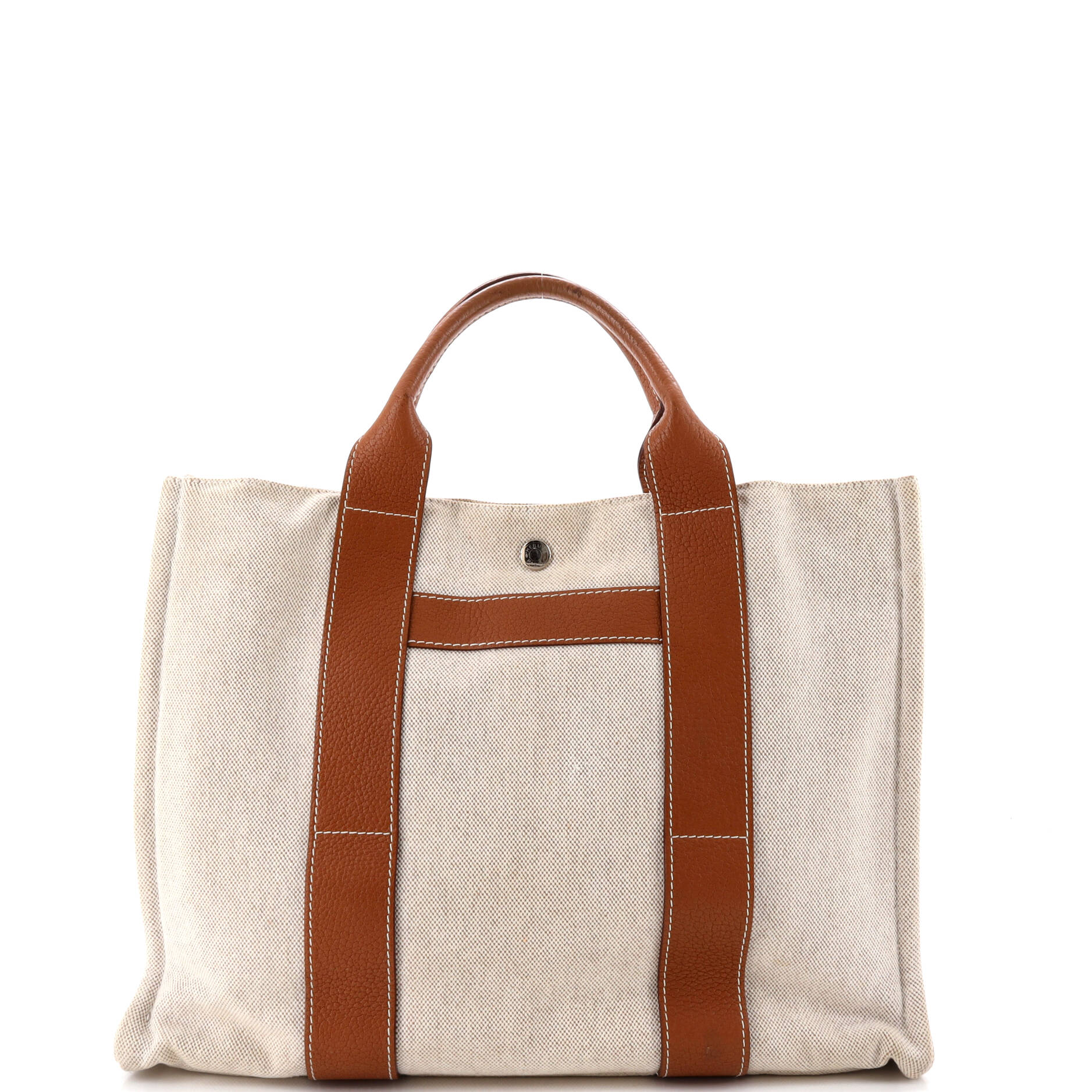Sac Harnais Tote Toile and Leather MM - Image 3