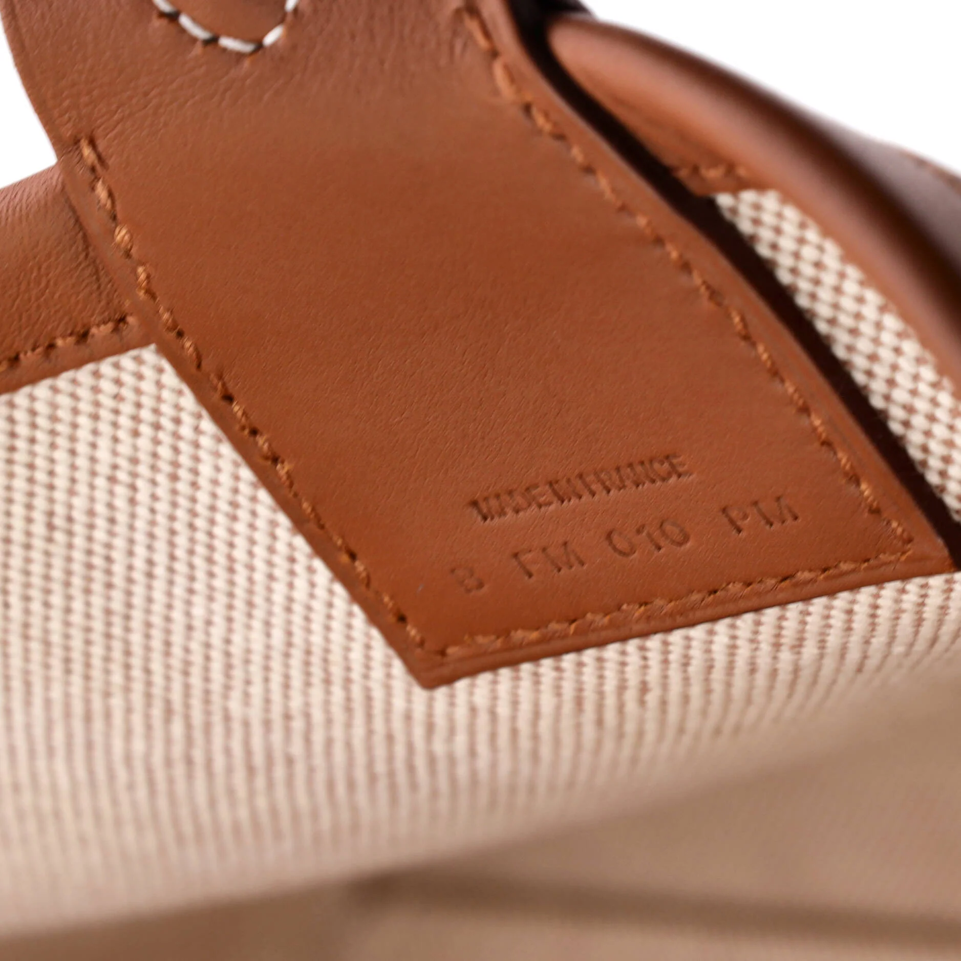 Sac Steeple Tote Printed Toile with Leather 28 - Image 6
