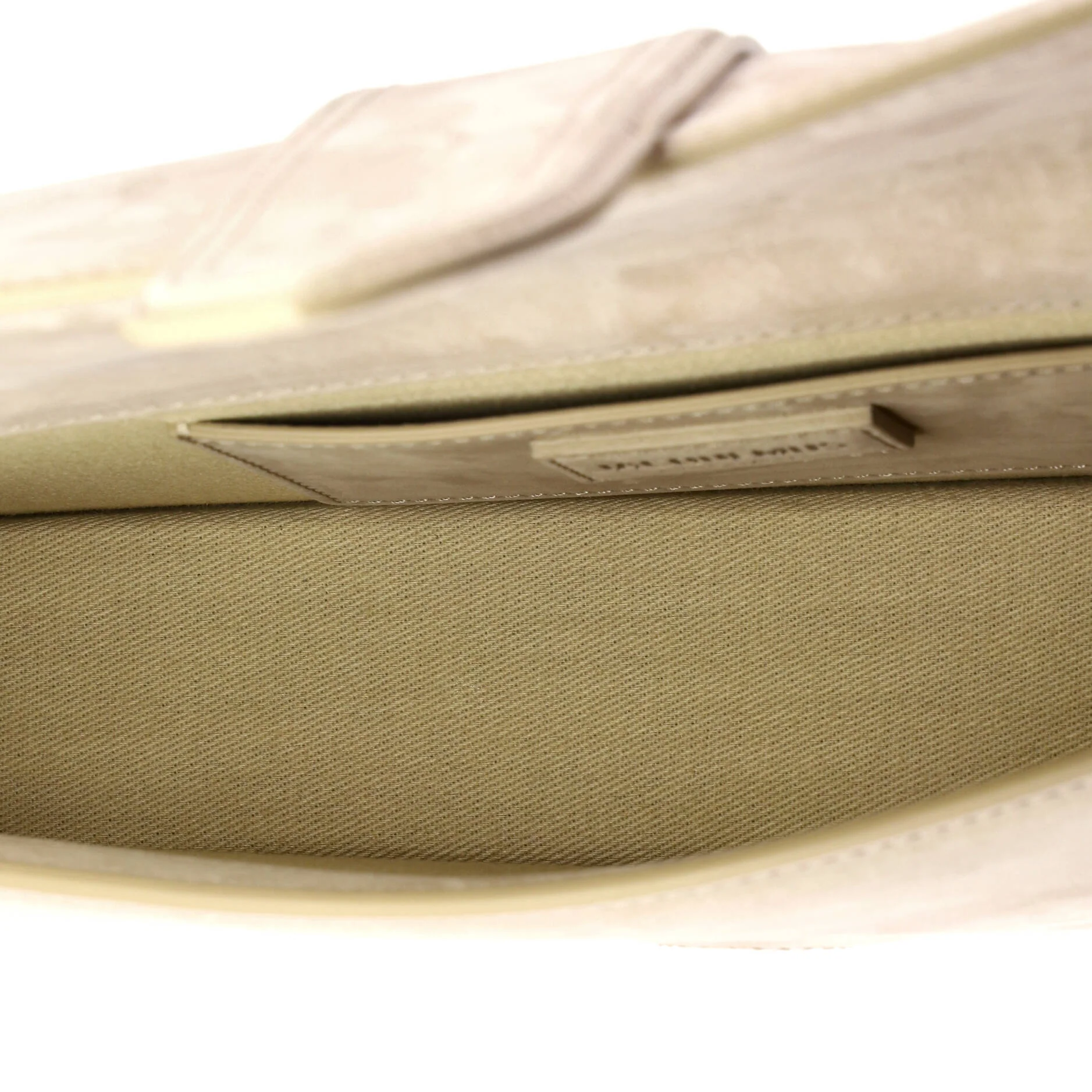 Le Bambino Flap Shoulder Bag Suede Long - Image 5