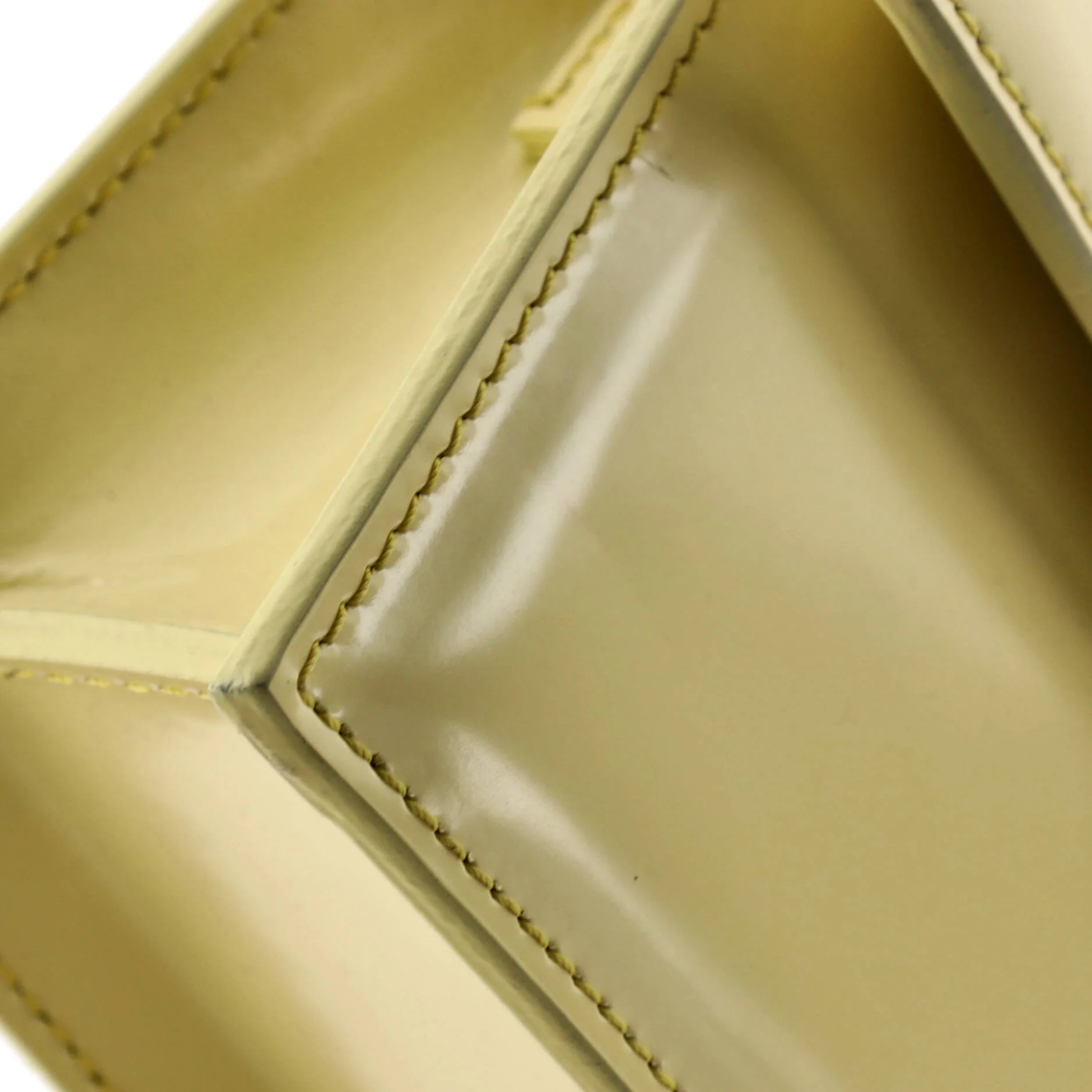 Le Bambino Top Handle Flap Bag Leather Long - Image 6