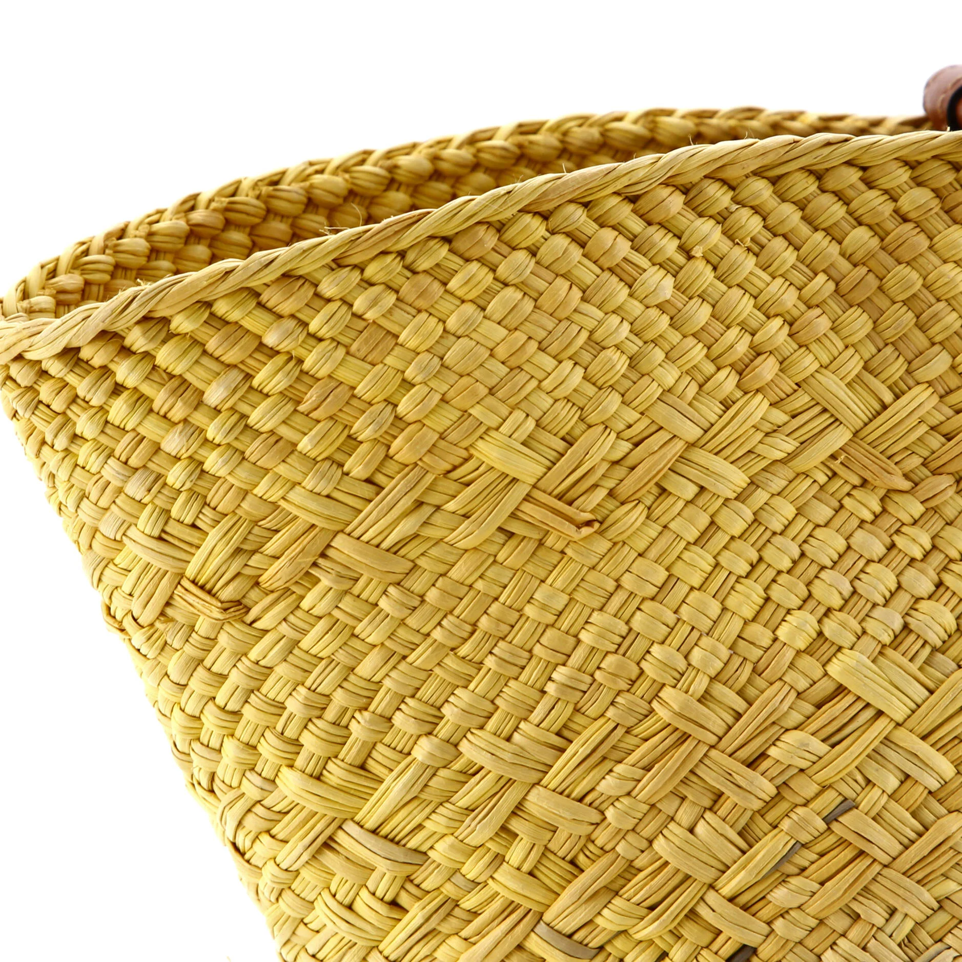Anagram Basket Tote Raffia Small - Image 6