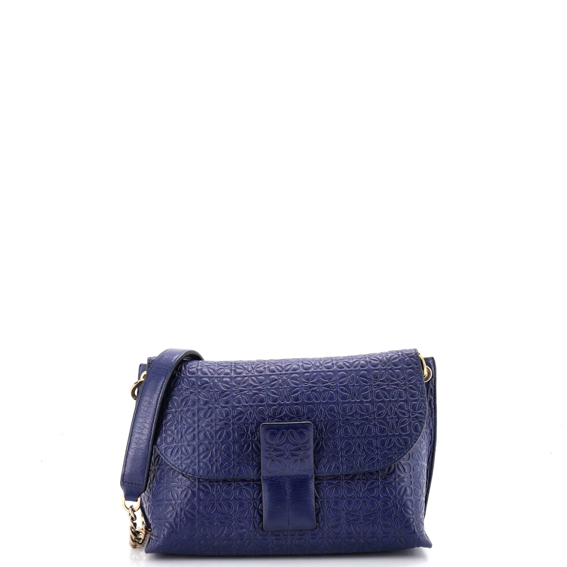 Avenue Crossbody Anagram Embossed Leather