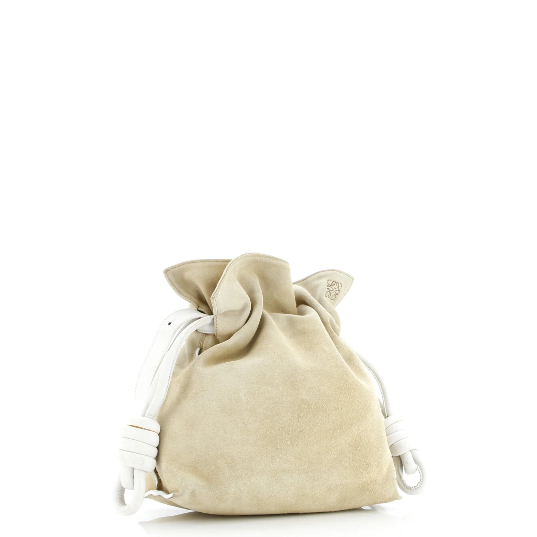 Flamenco Knot Bag Suede Small - Image 2
