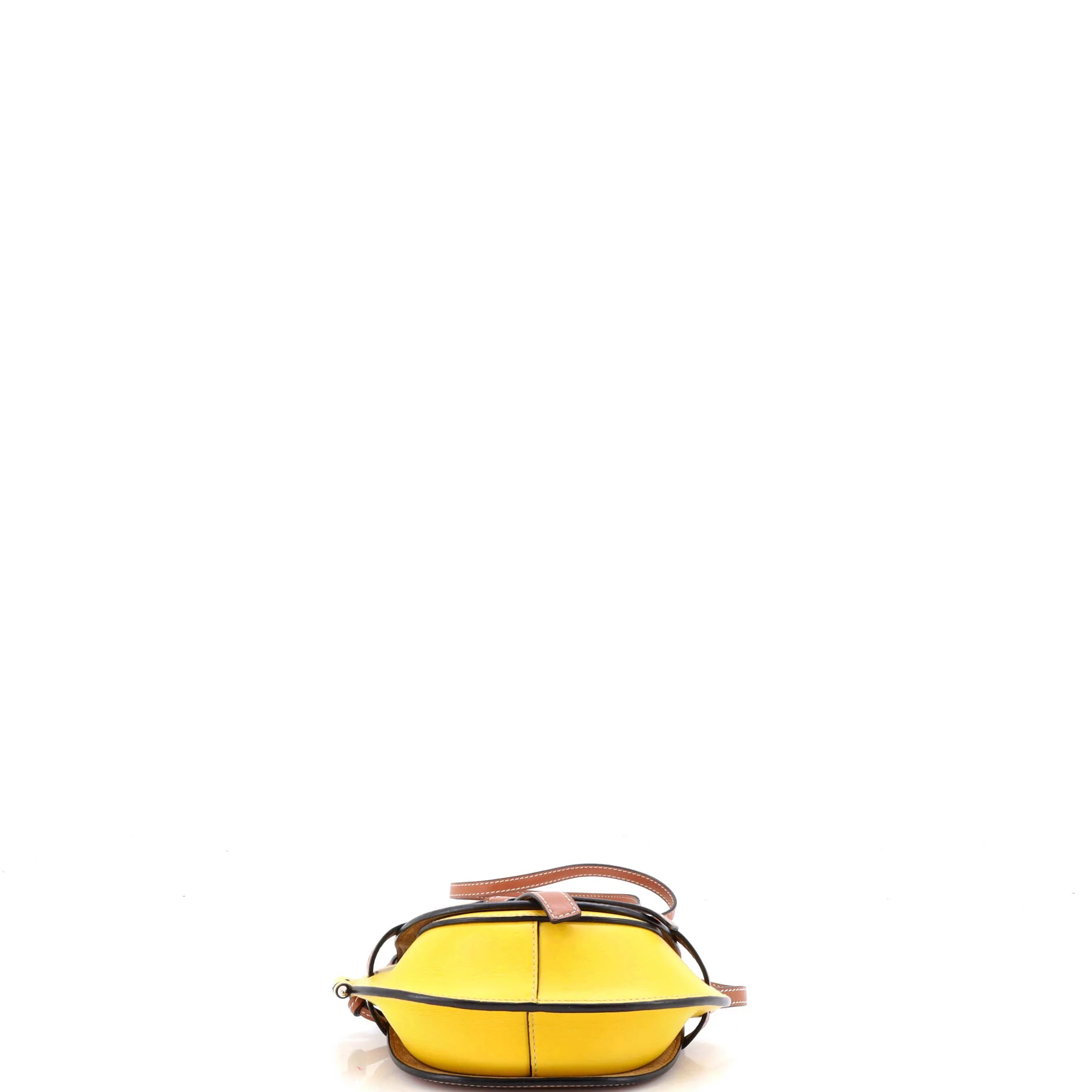 Gate Shoulder Bag Leather with Floral Applique Small - Image 4